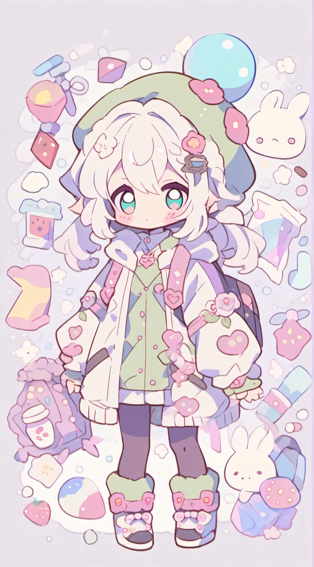 ai character: Todoroki is sick background