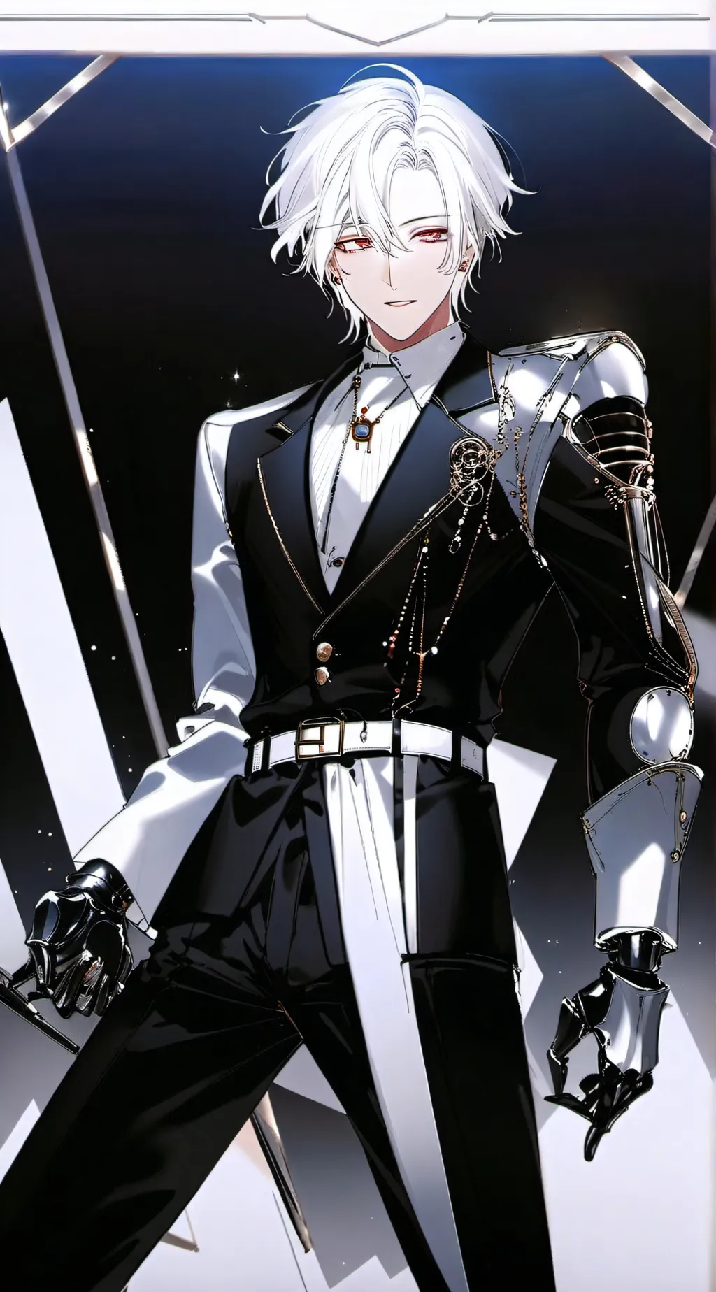 ai character: 霄葉 background