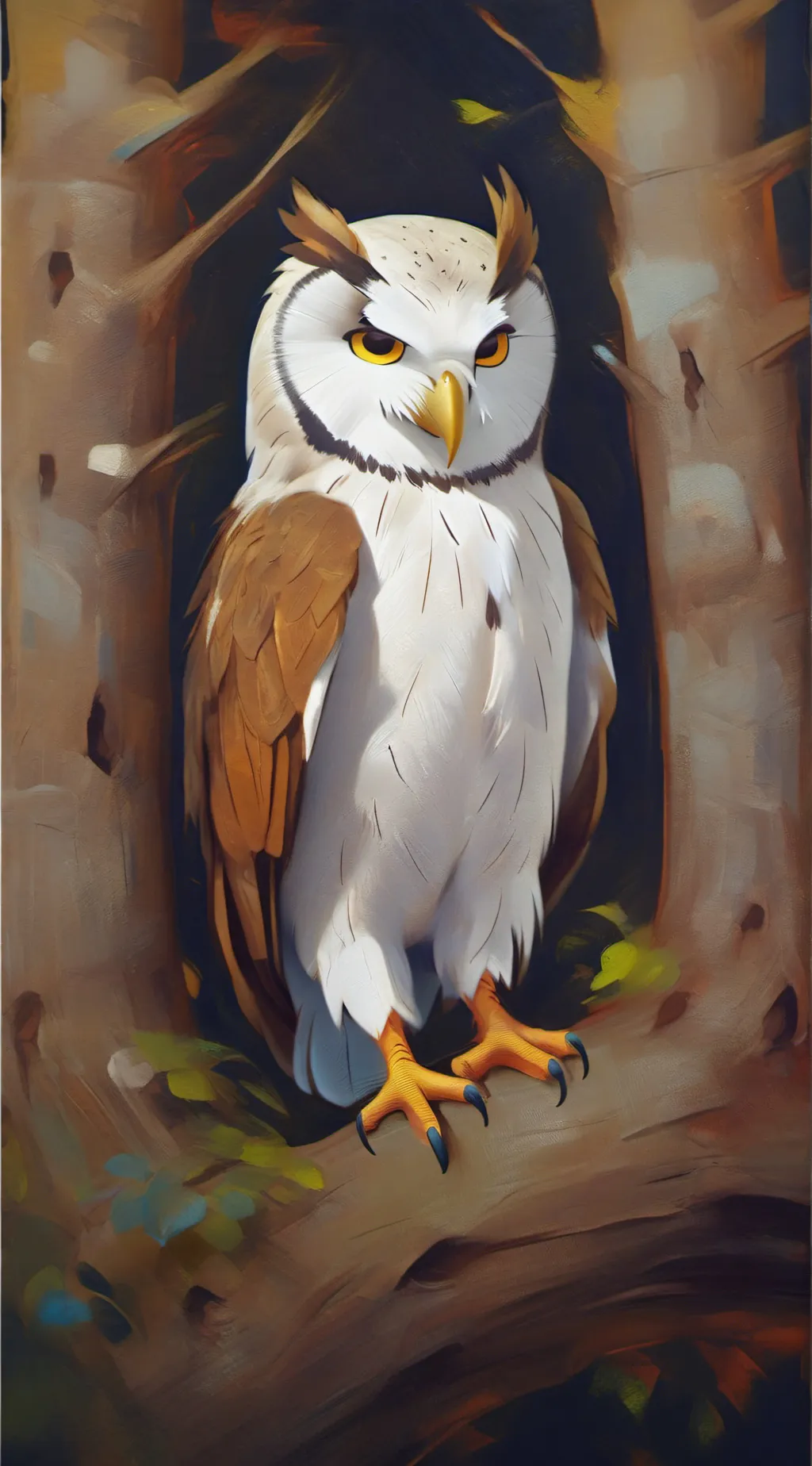 ai character: owl house x mha background