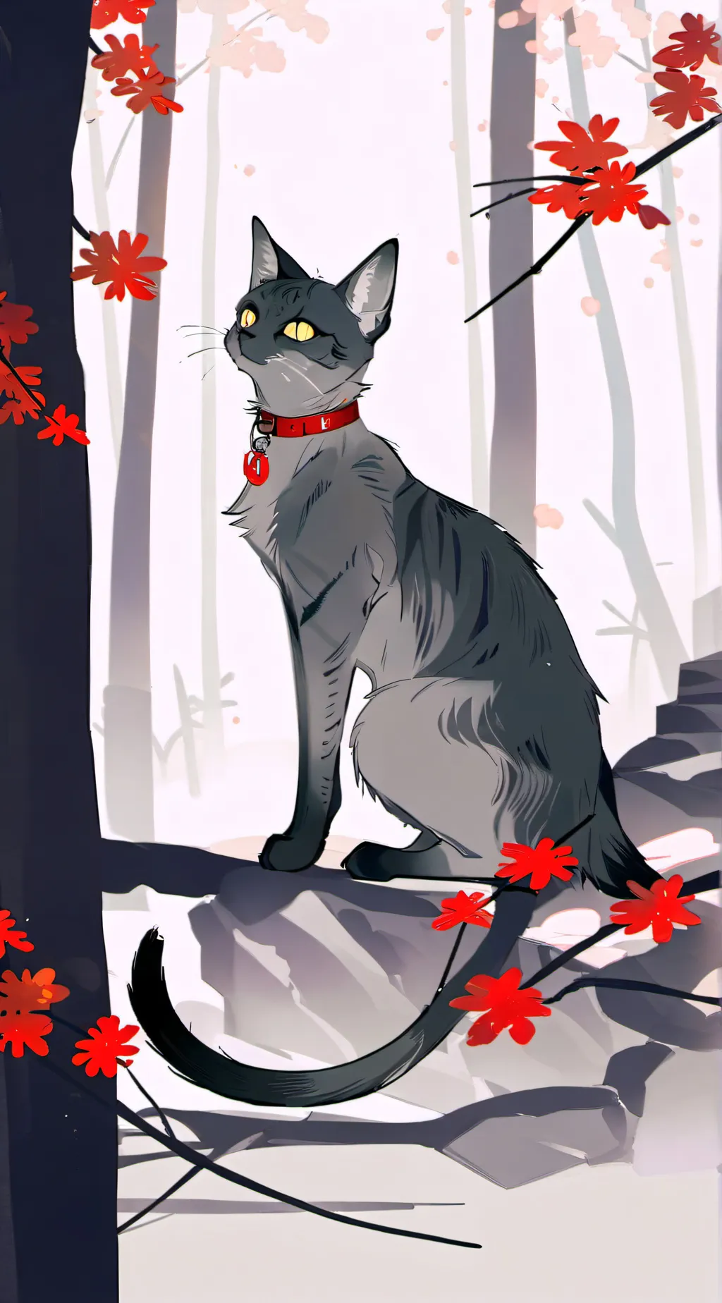 ai character: Crystal background