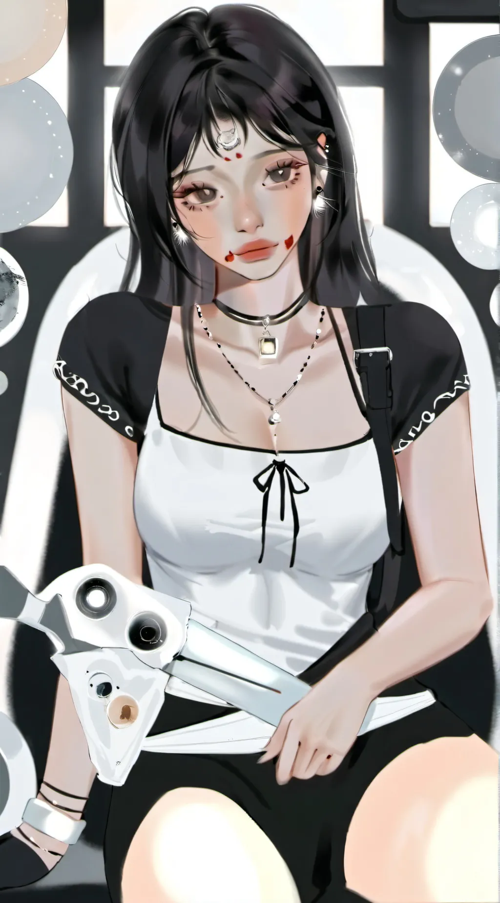 ai character: bini stacey background