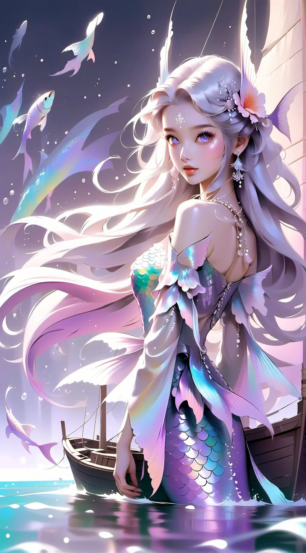 ai character: lily  background