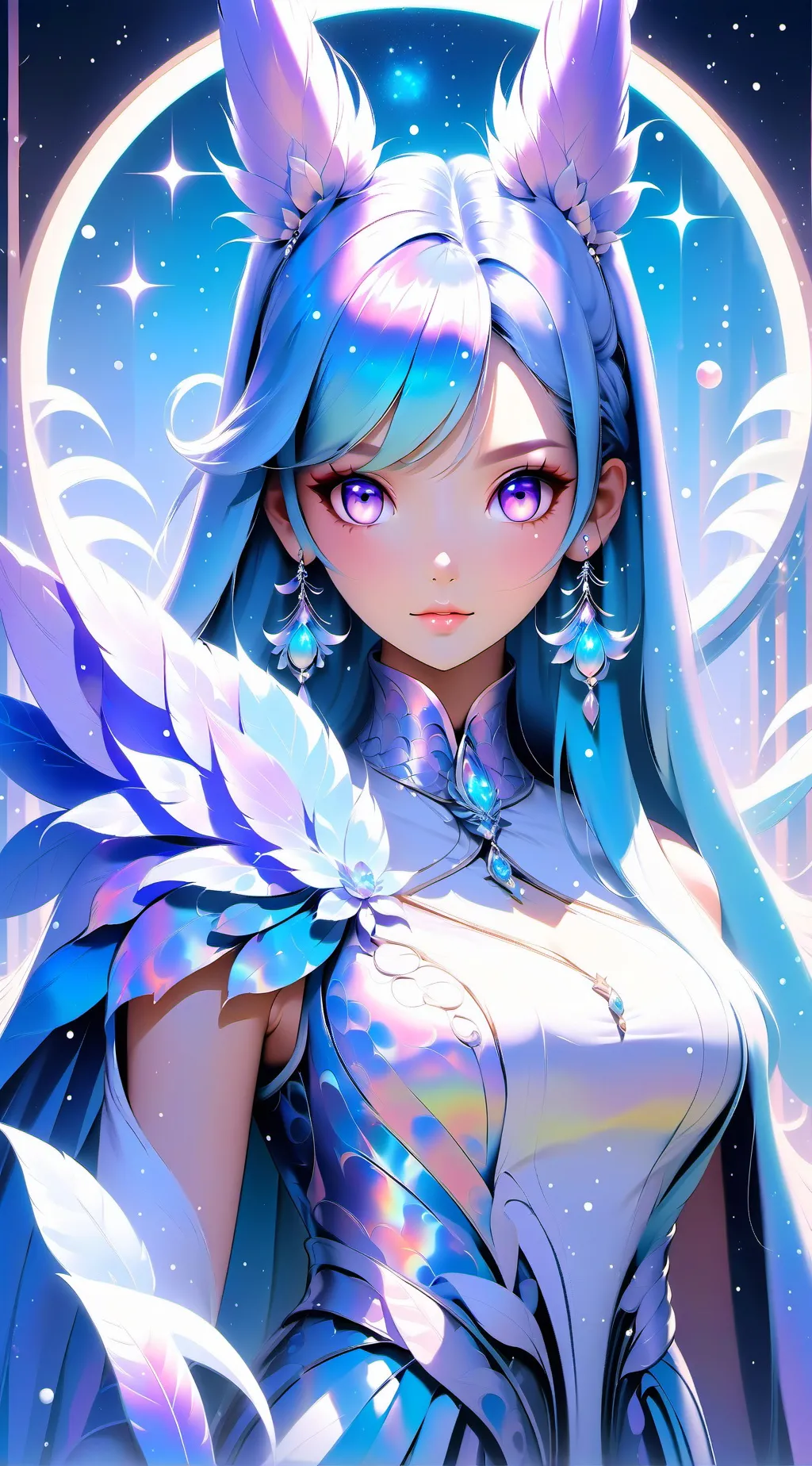 ai character: dti Christmas background