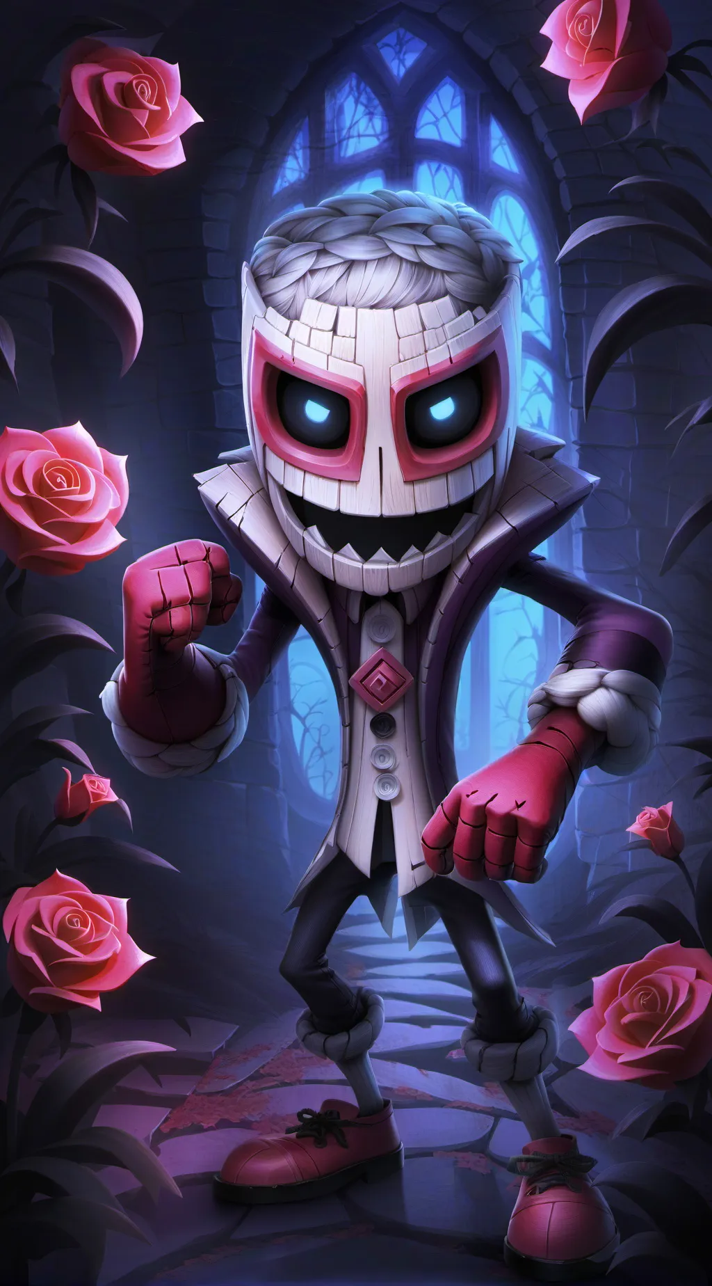 ai character: Husker  background