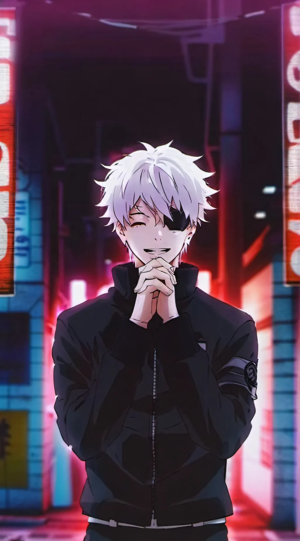 ai character: gojo background