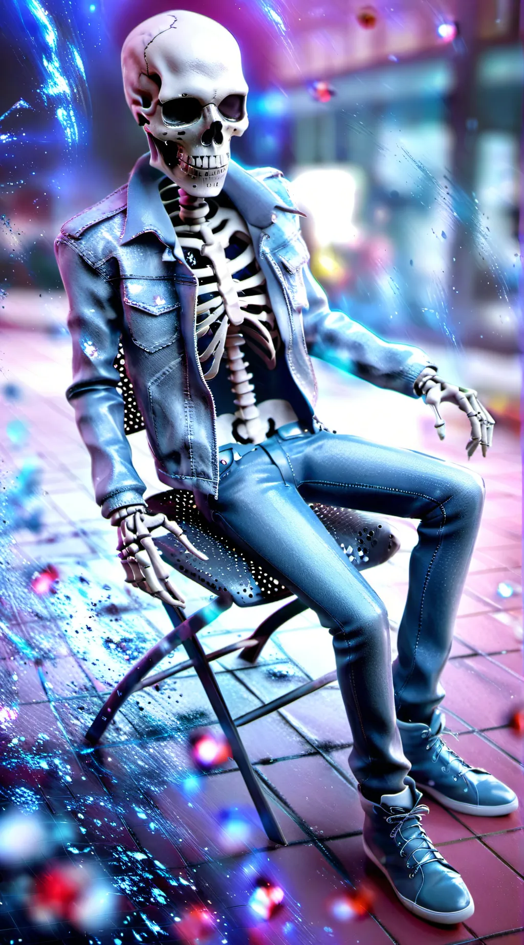 ai character: sans  background