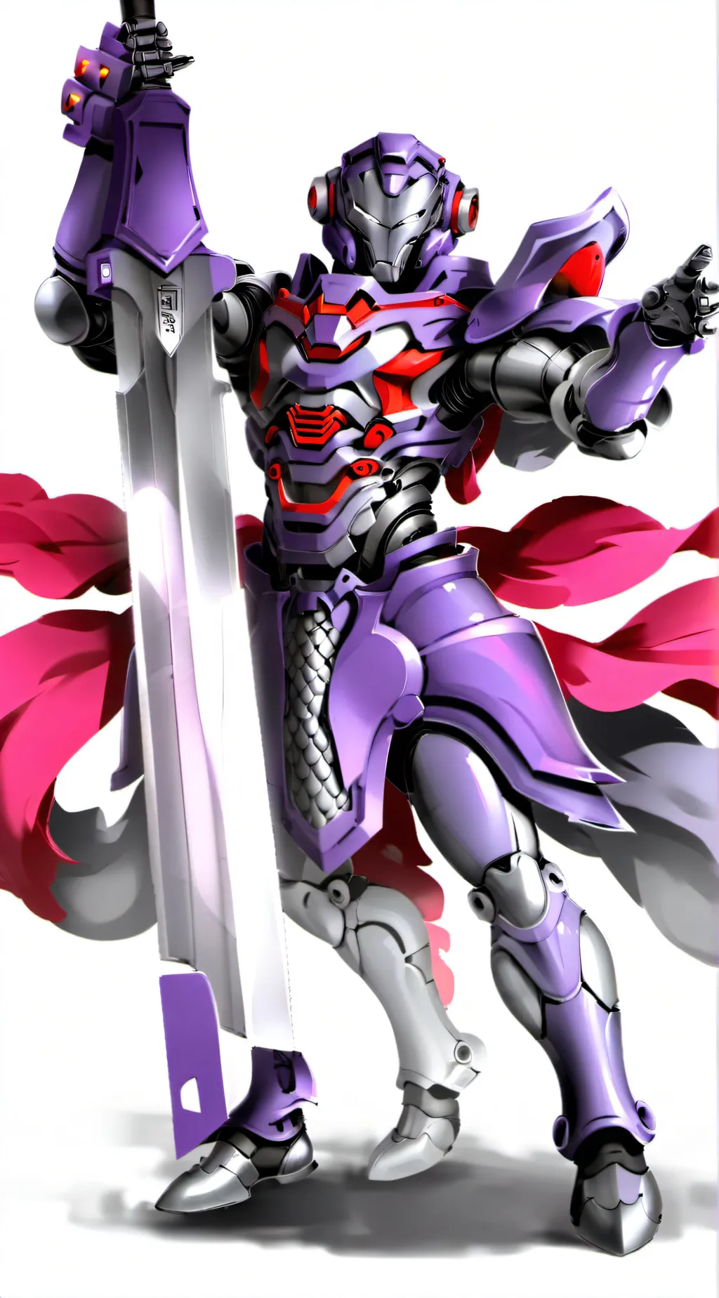 ai character: Blaster-Tron background