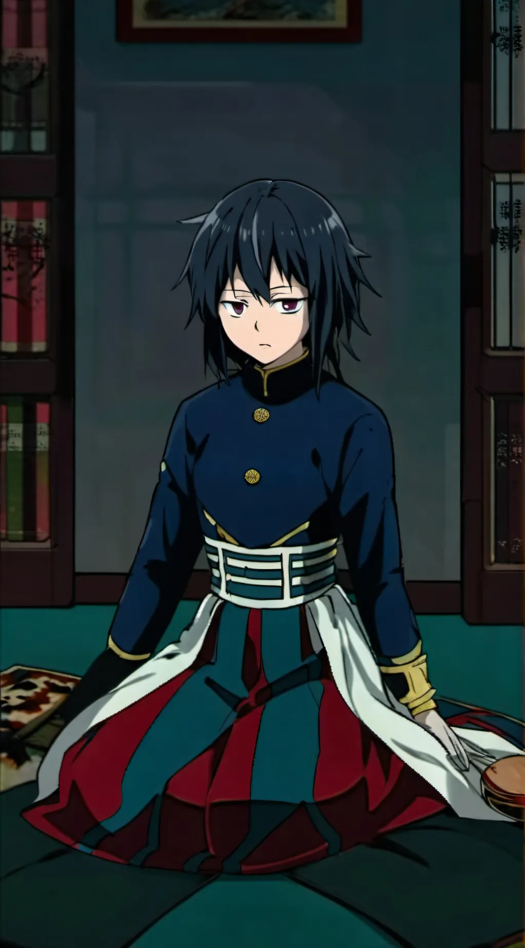 ai character: Giyushino argue background