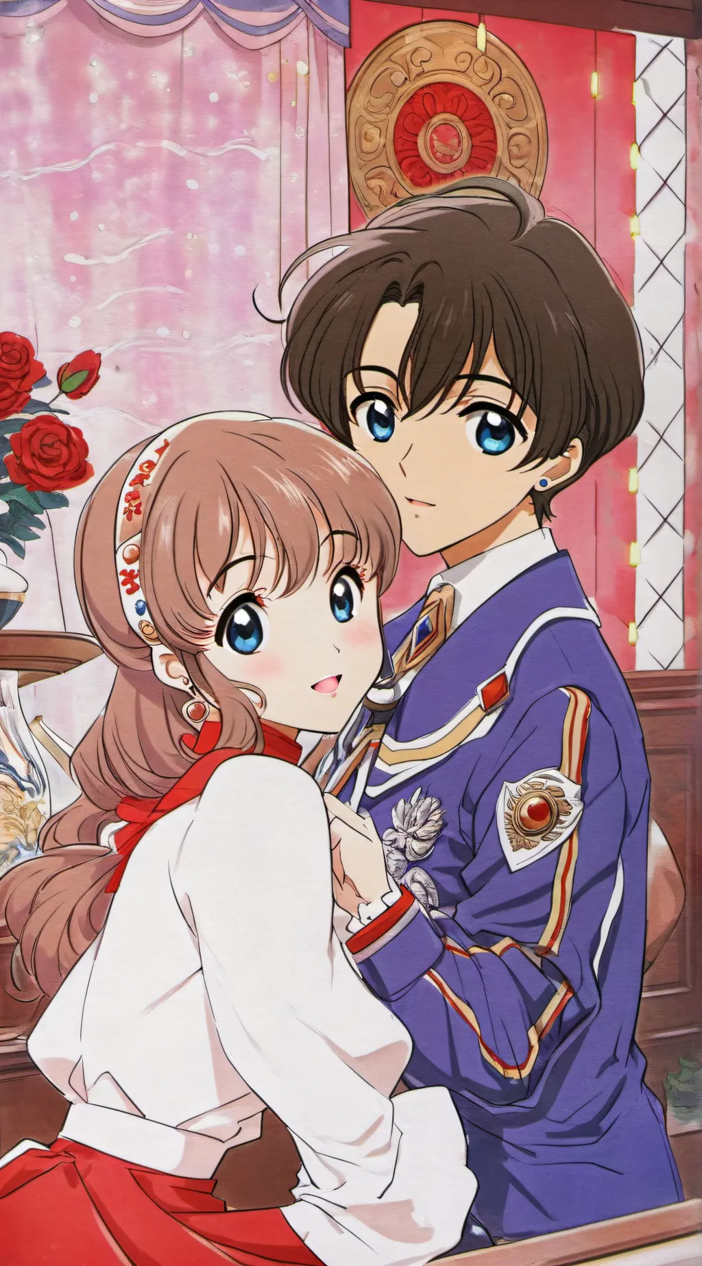 ai character: Adam and liza background