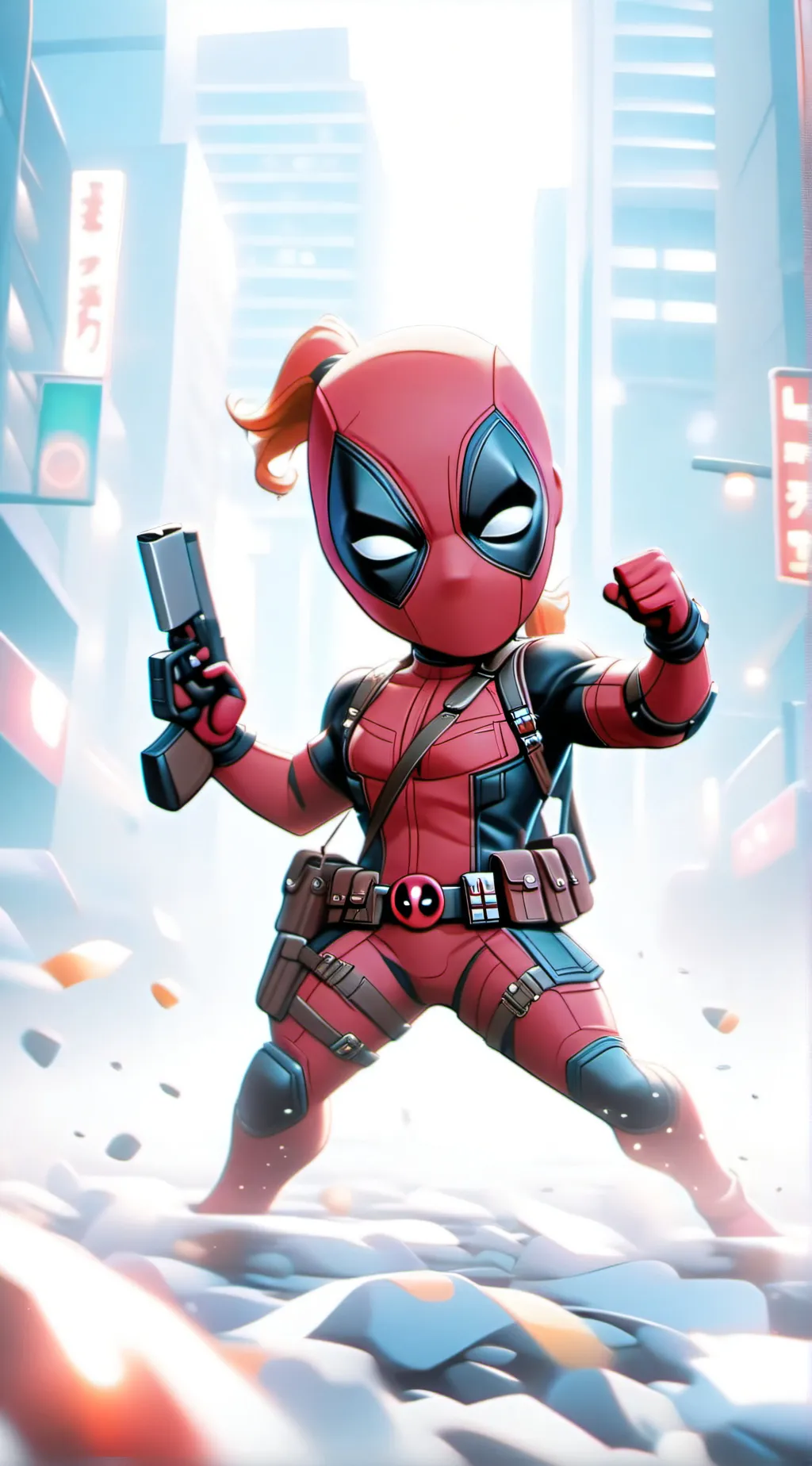 ai character: mama background