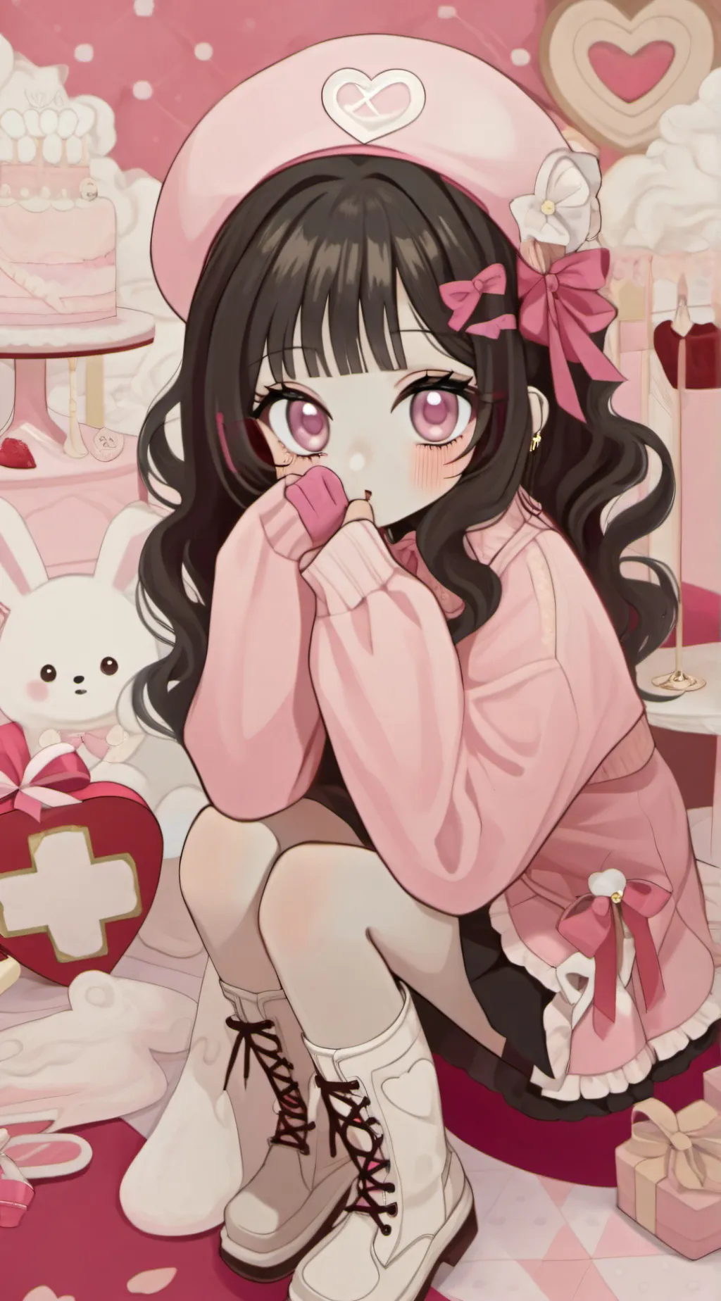 ai character: ONE PIECE  background