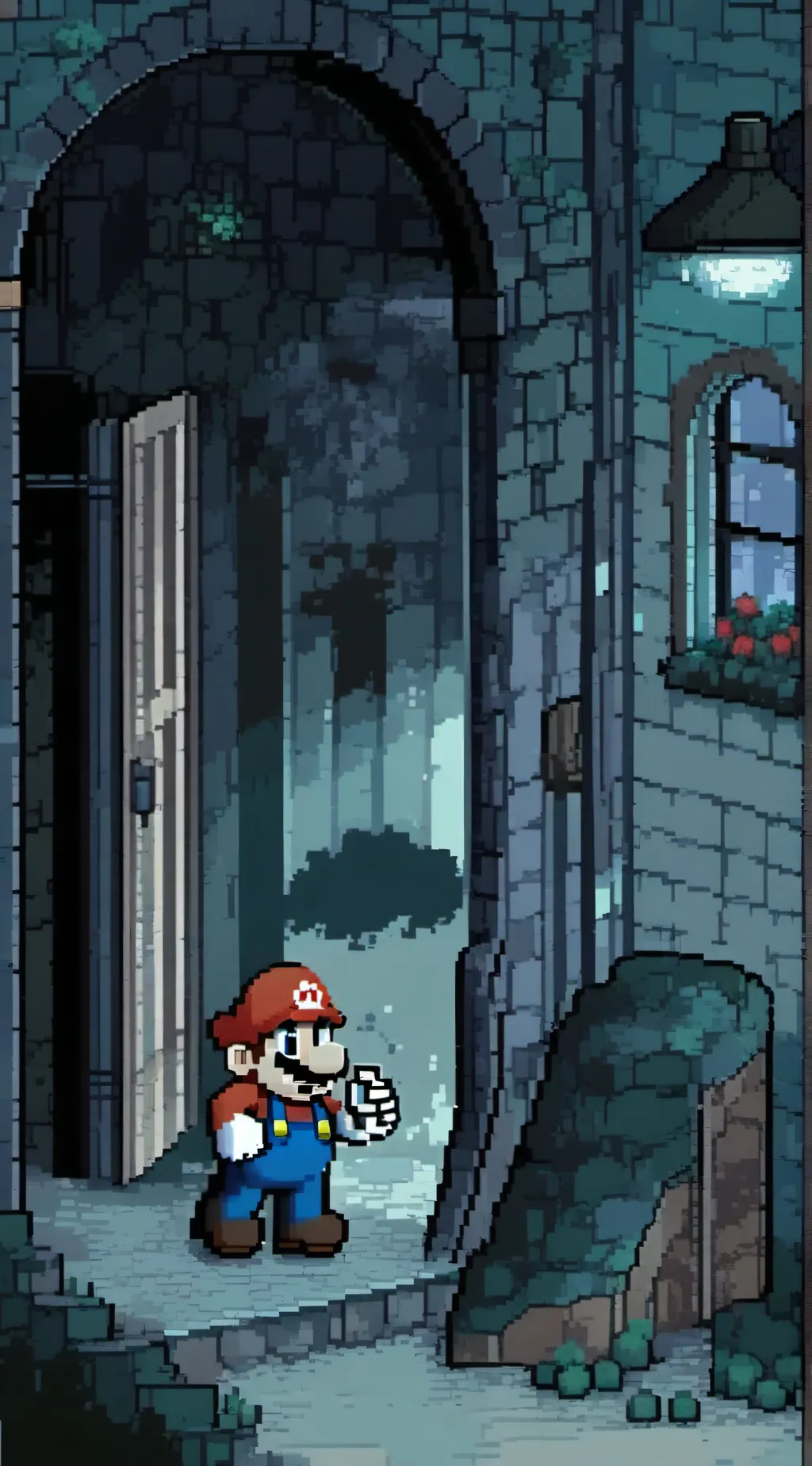 ai character: disappointment  background