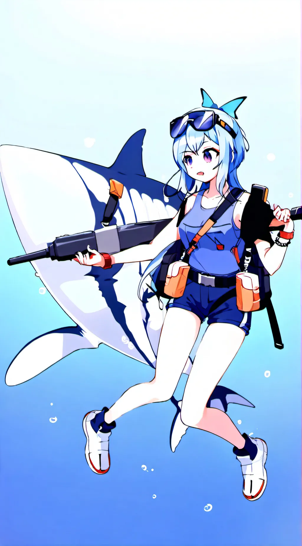 ai character: Shani background