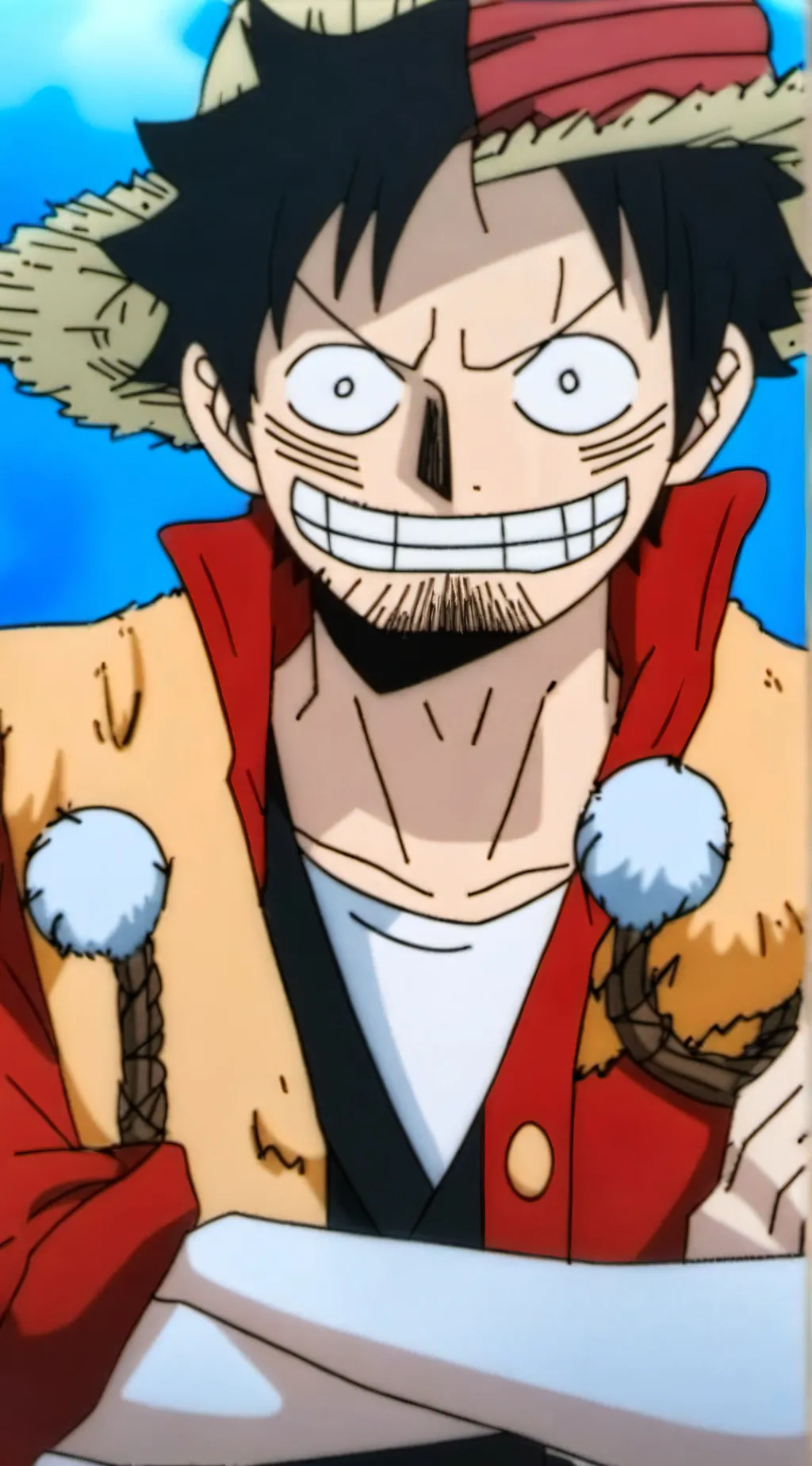 ai character: Monkey D. Luffy background