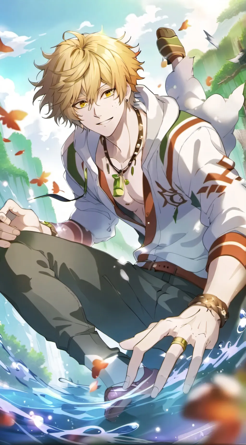 ai character: mha/you background