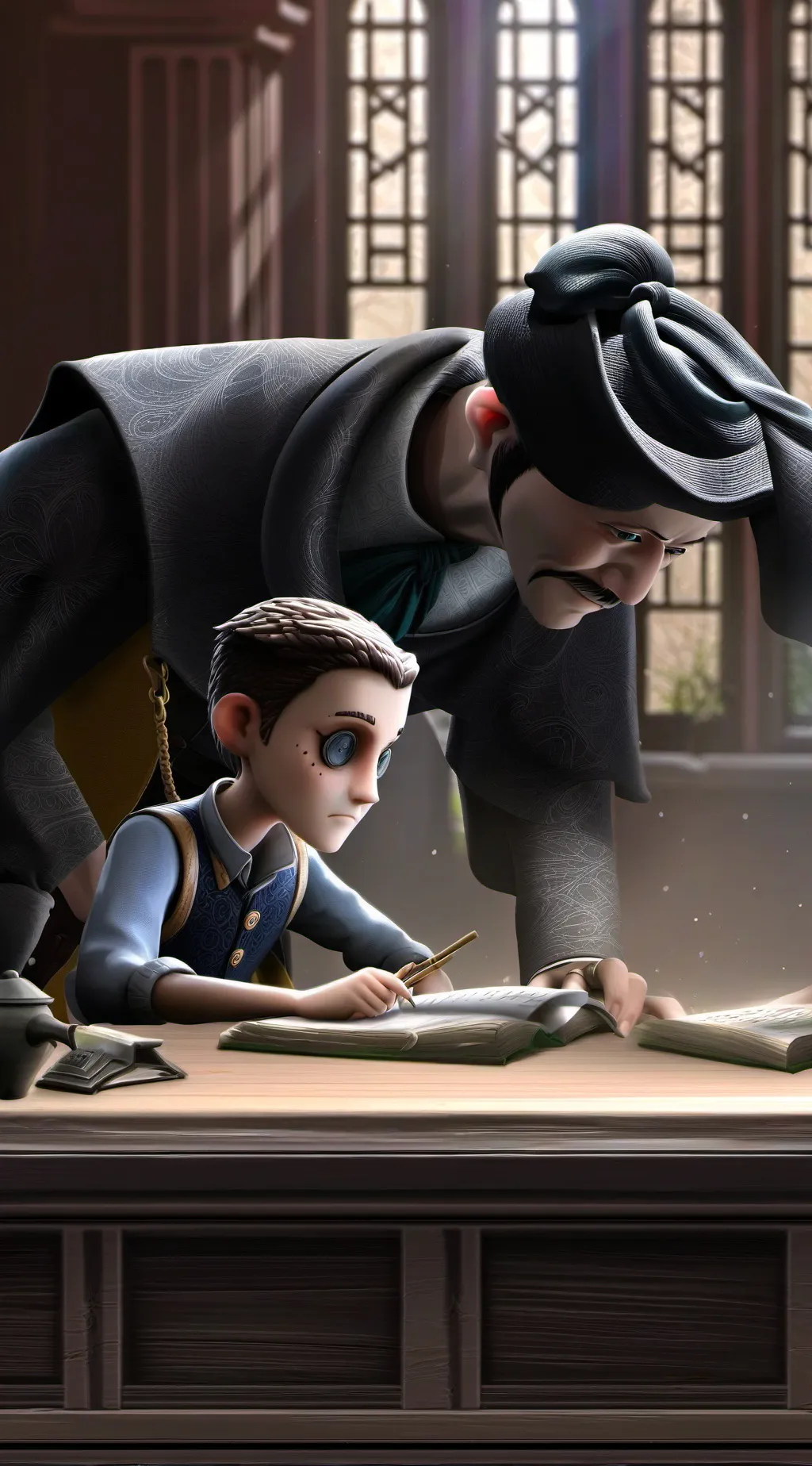 ai character: Russia background