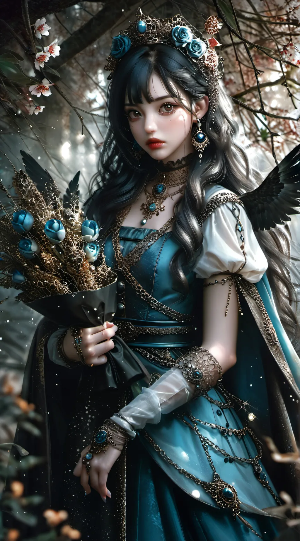 ai character: leah background