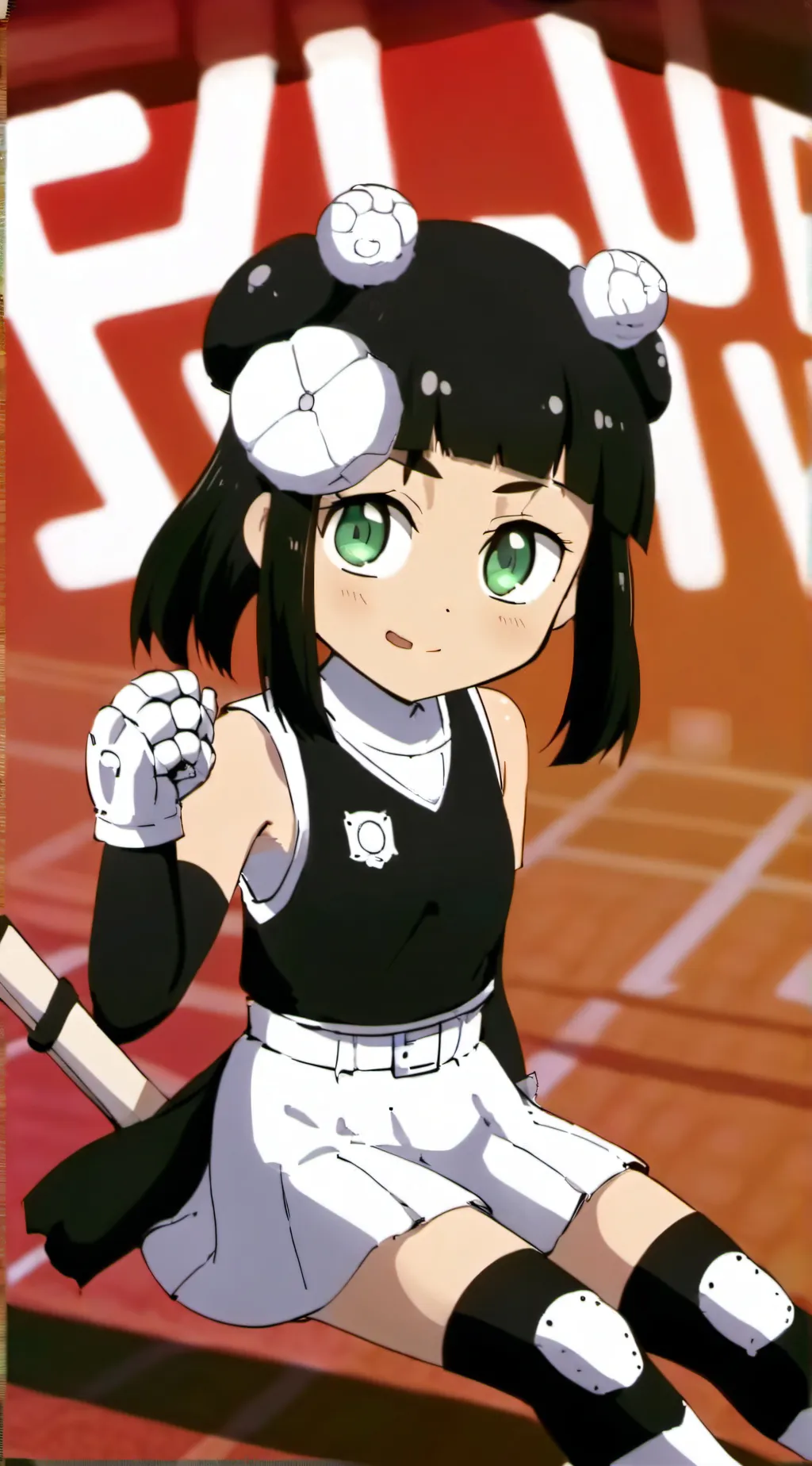 ai character: Vee background