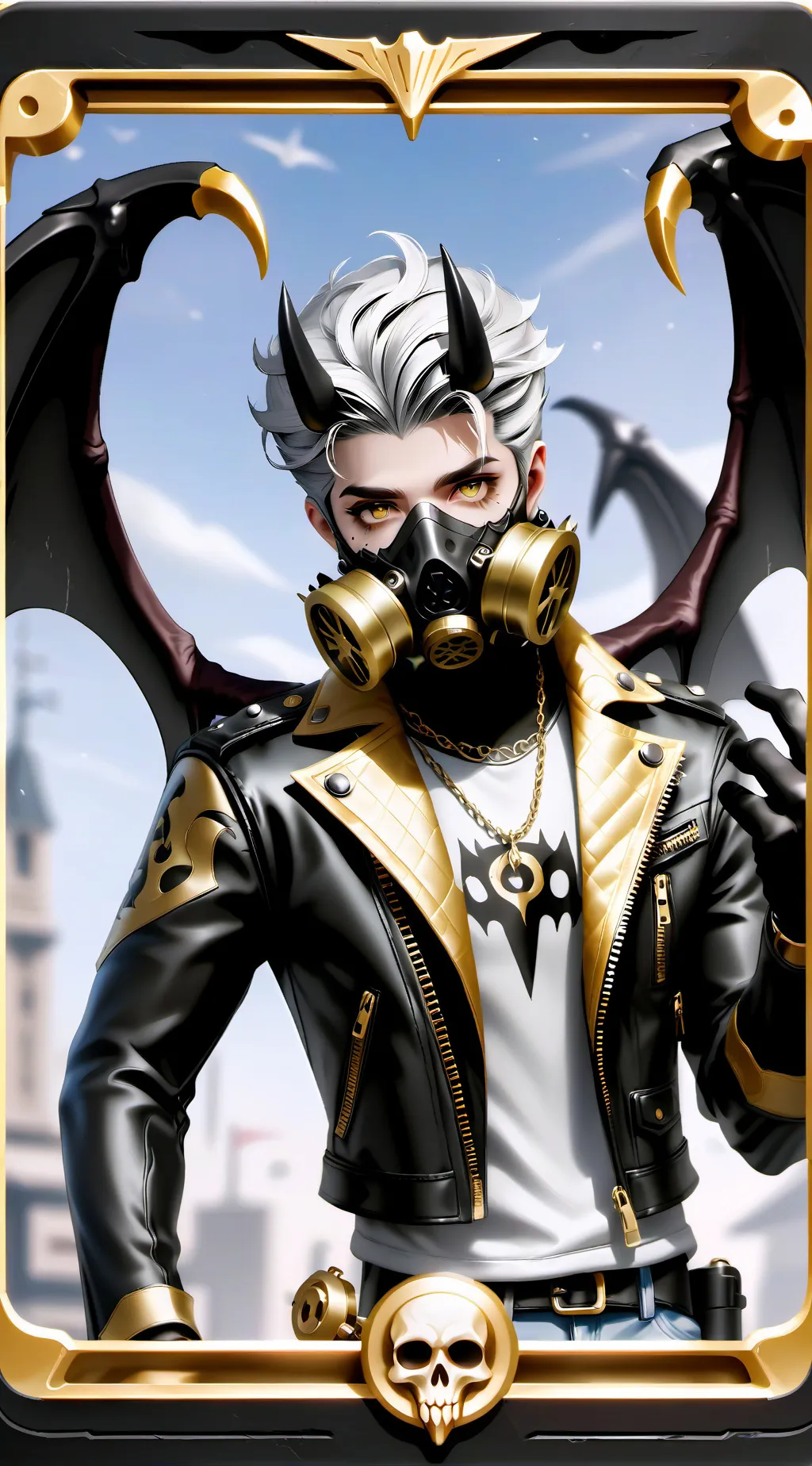 ai character: hh + mha background