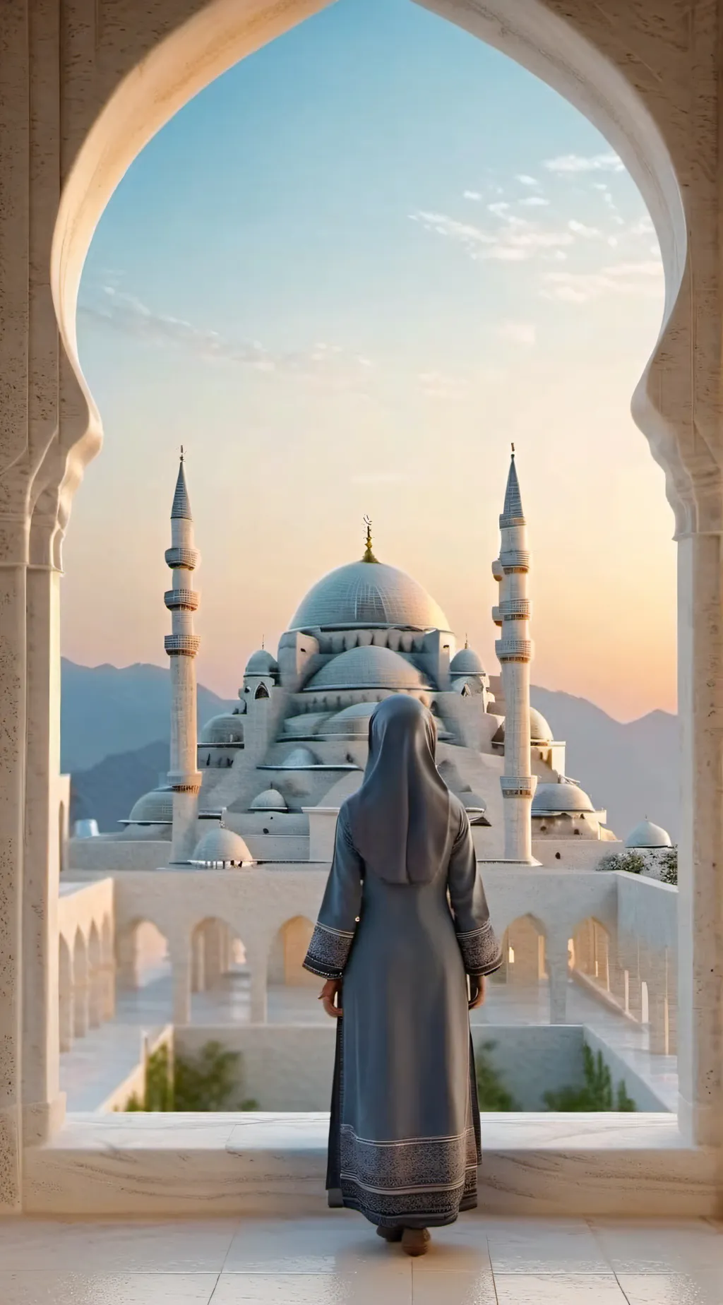 ai character: Habibi background