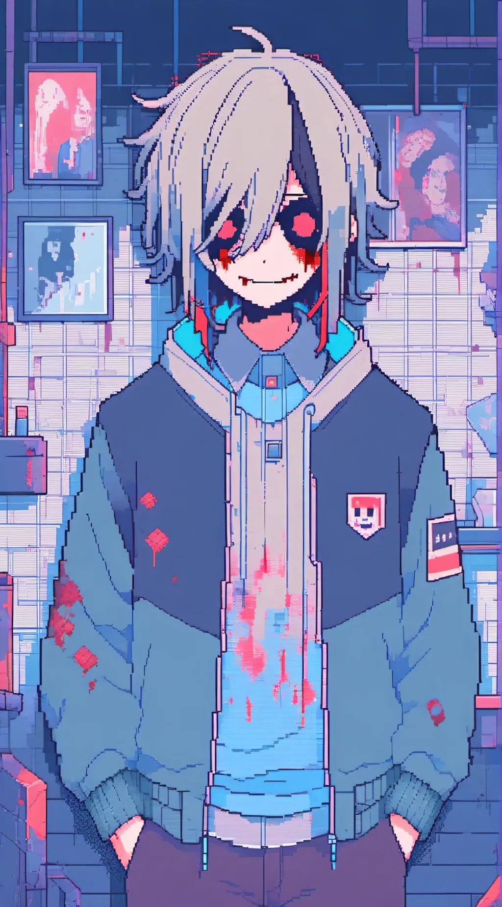 ai character: Jeff the killer background