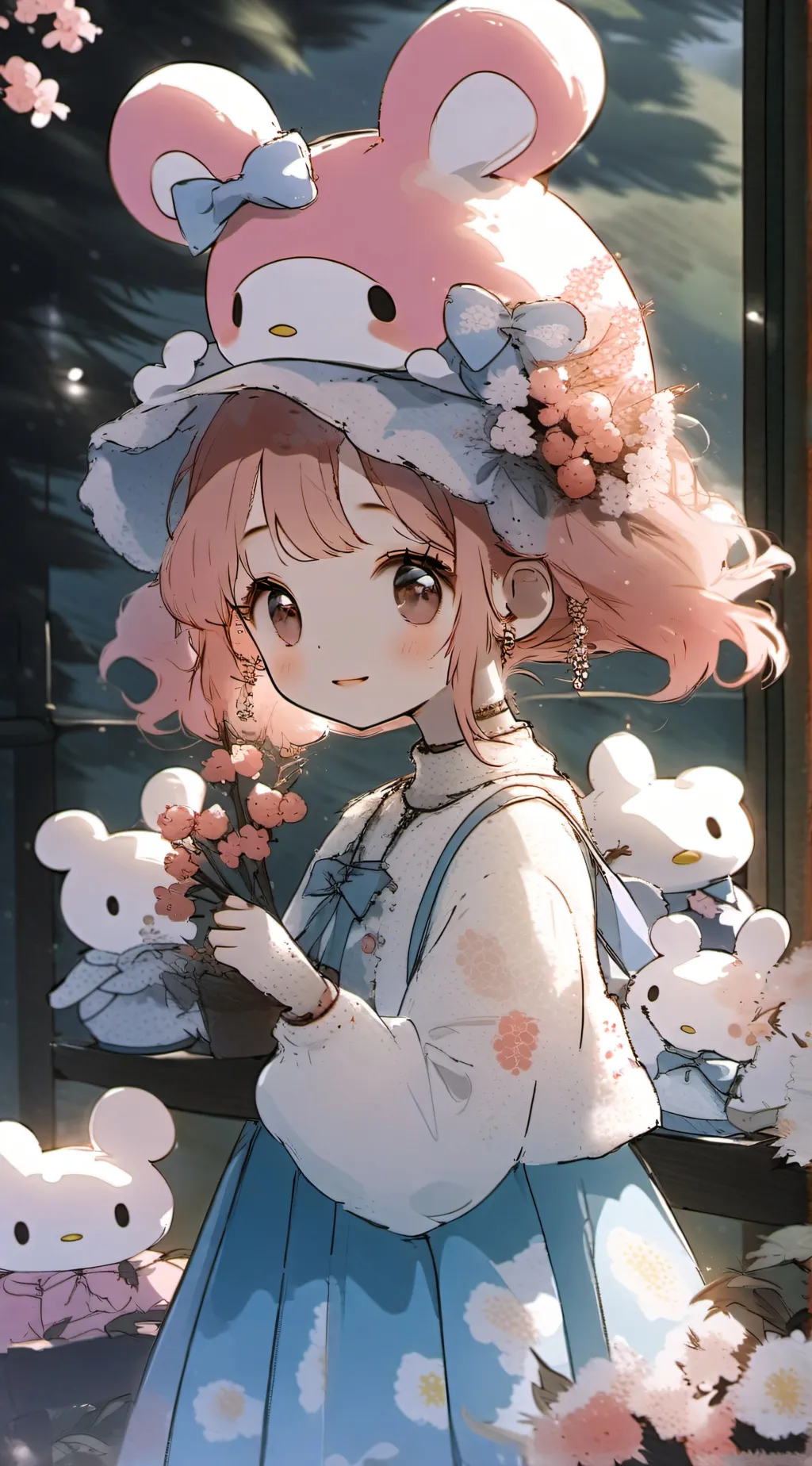 ai character: My Melody background