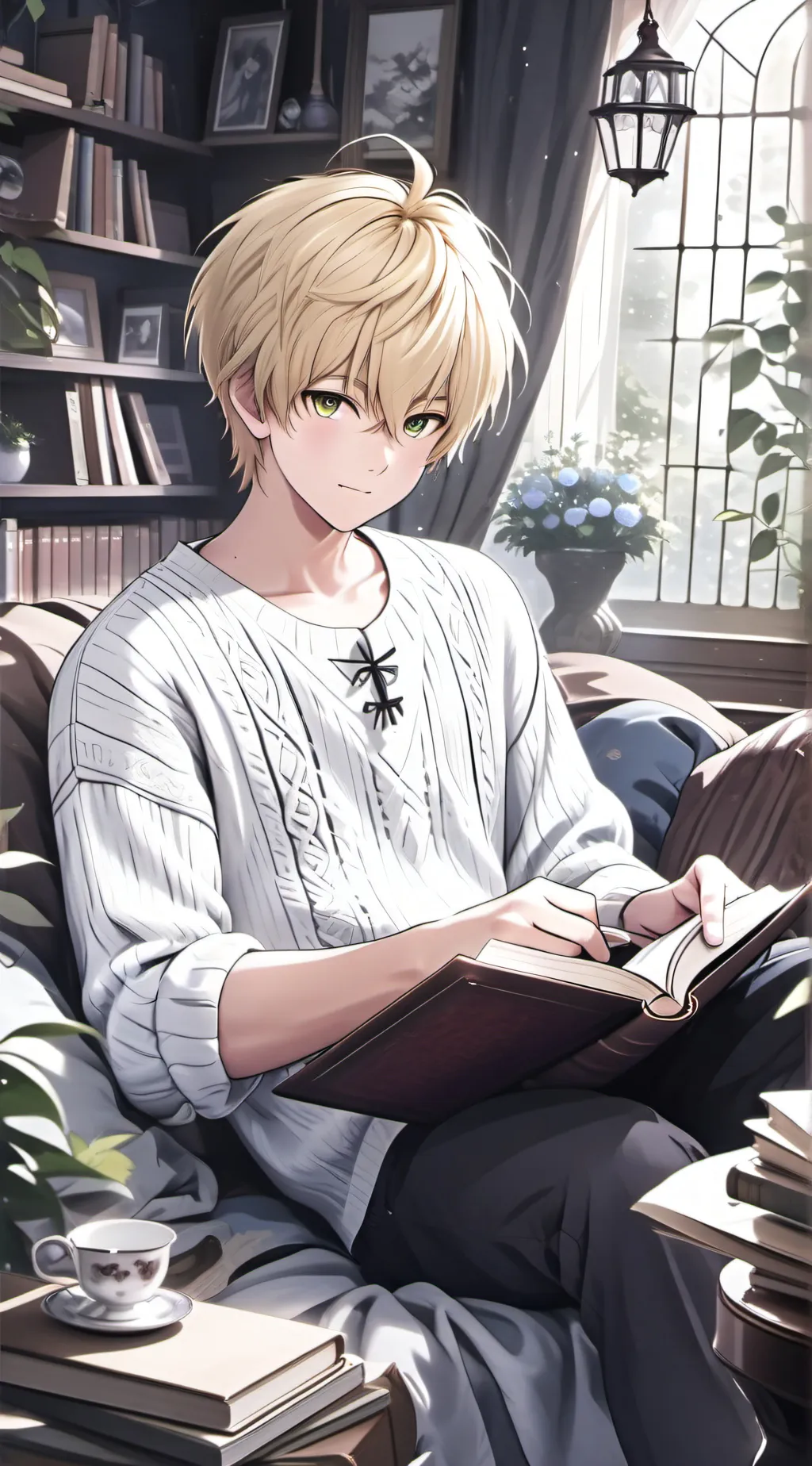 ai character: Adrian background