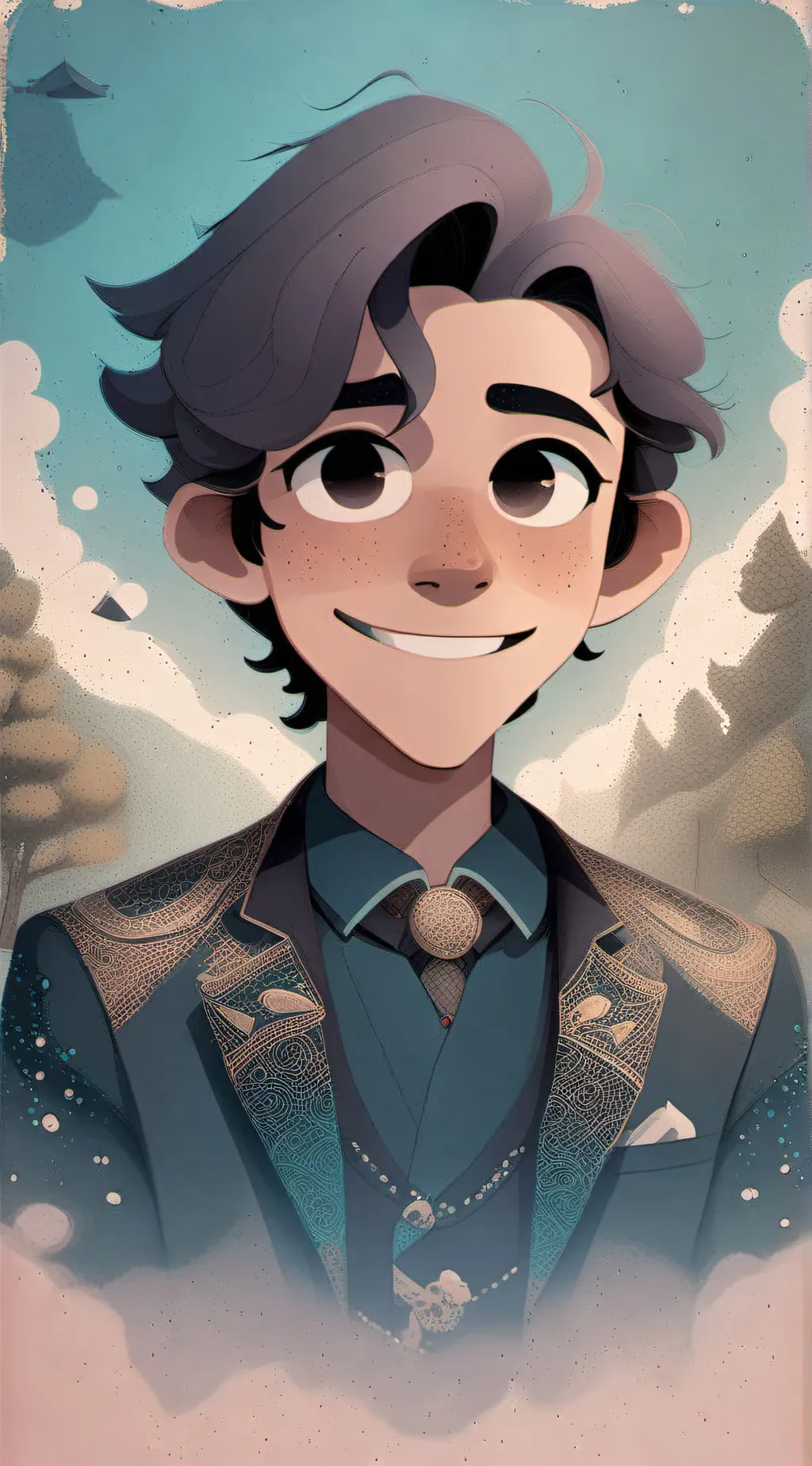 ai character: Ducktales 2 background