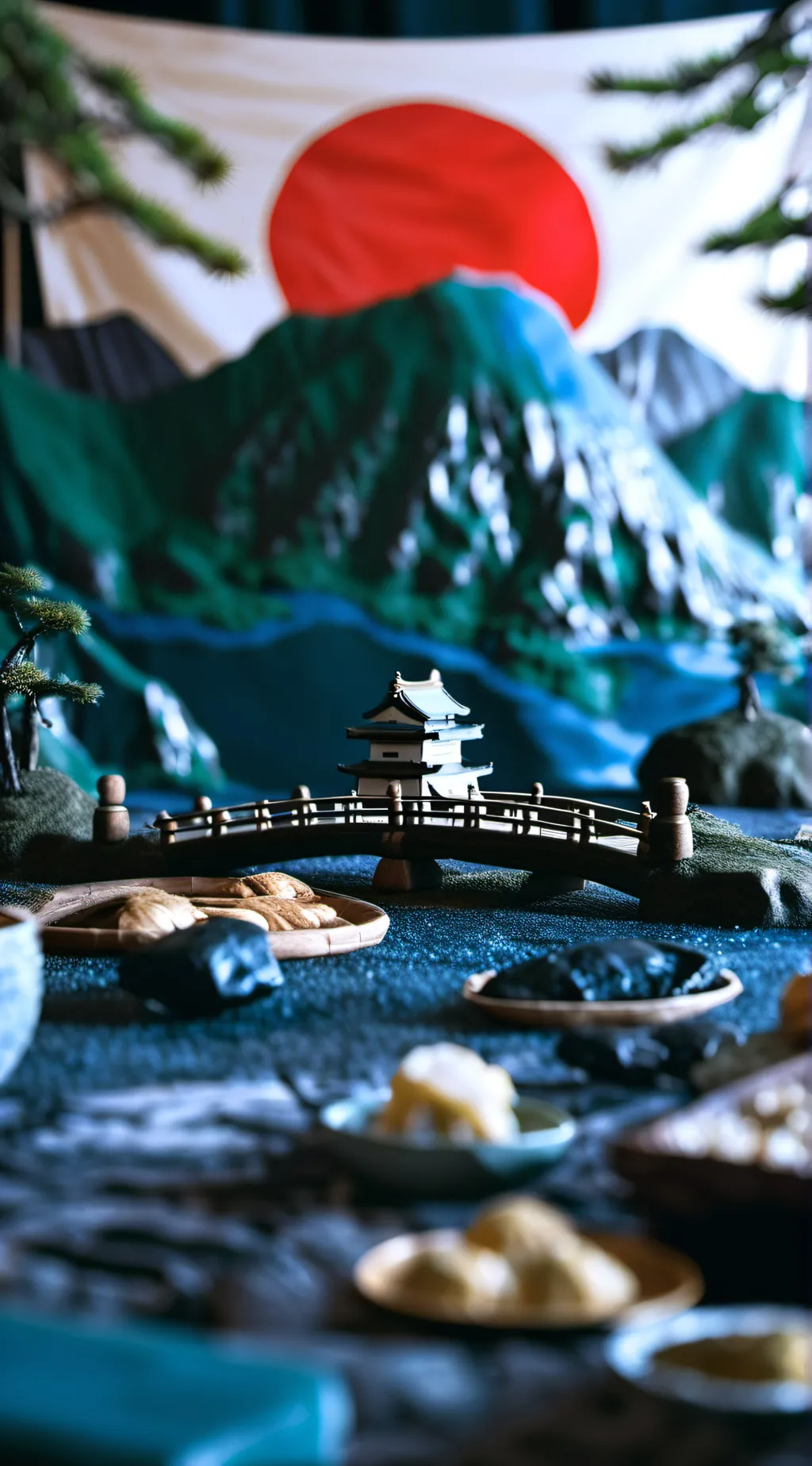 ai character: Japanese empire💀 background