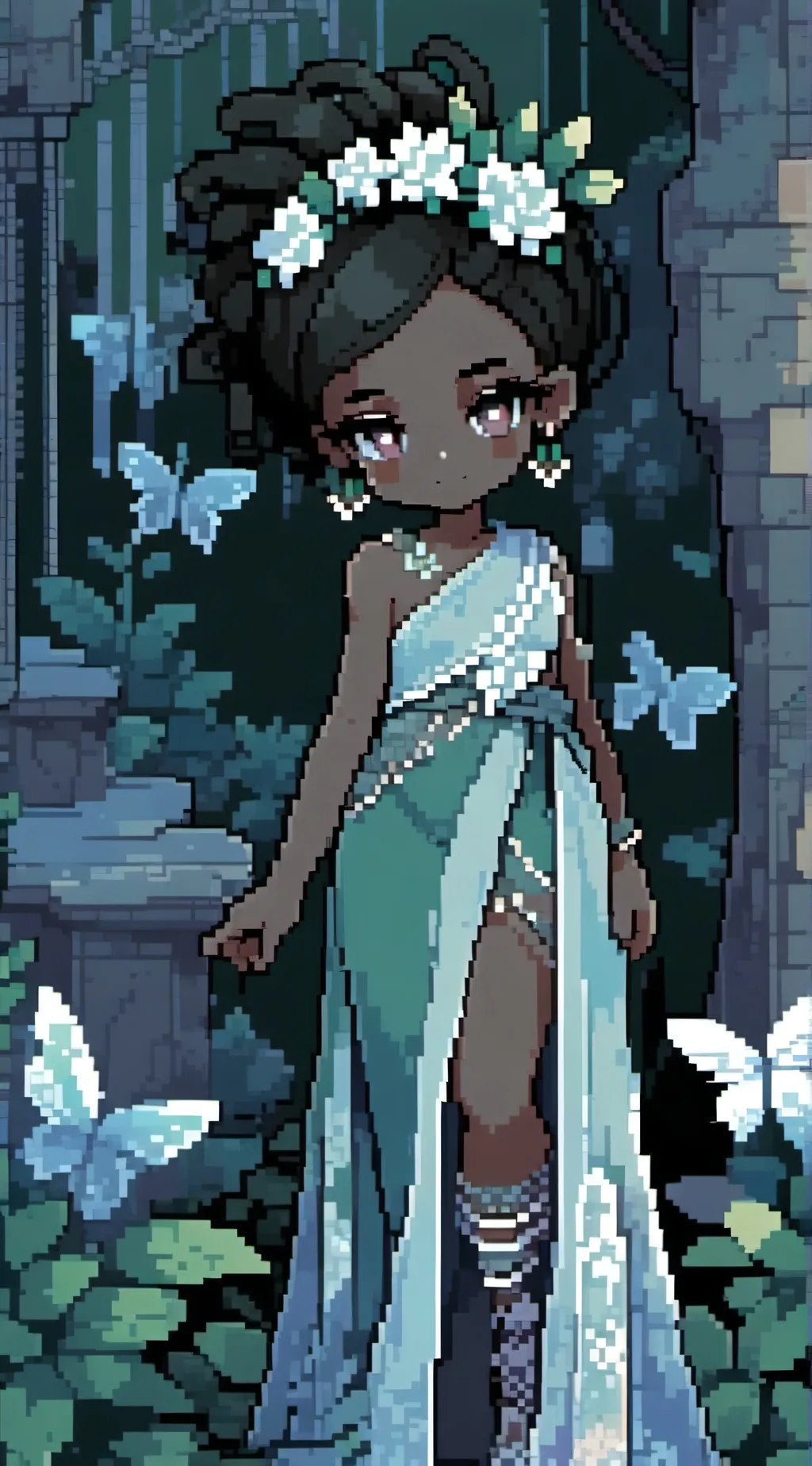 ai character: Hibi background