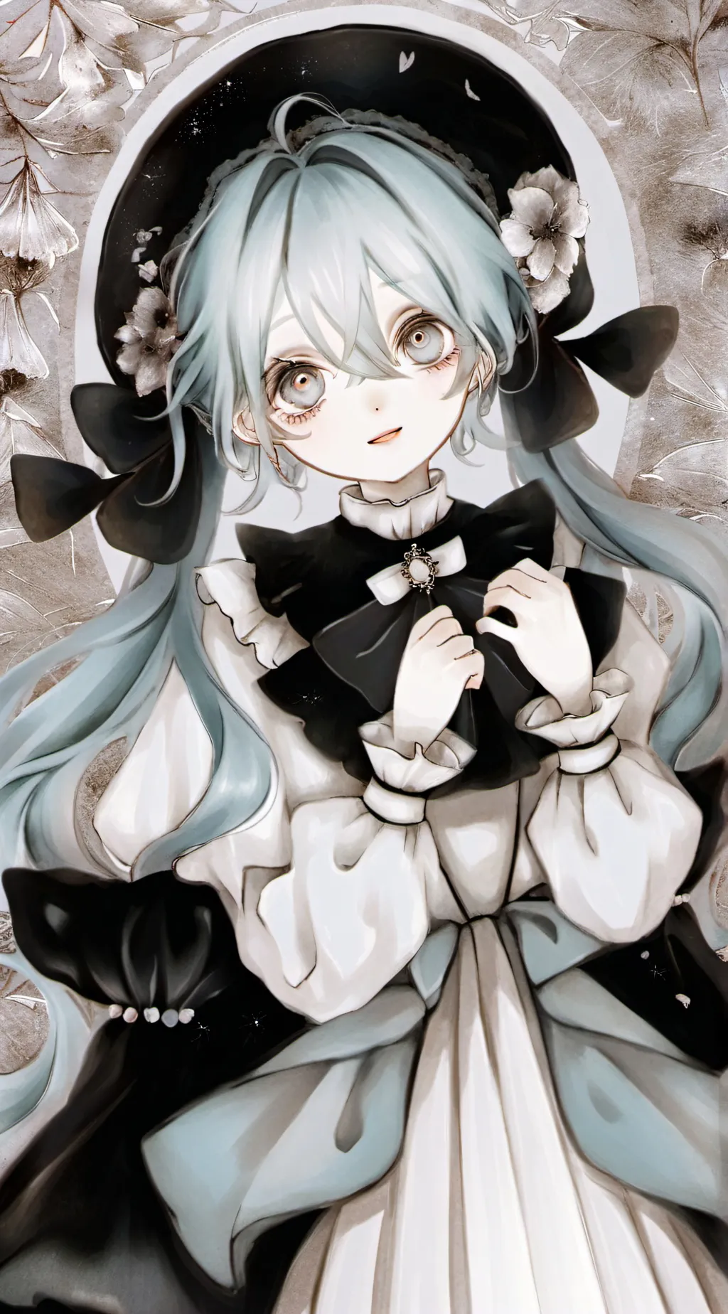 ai character: Miku pookie background