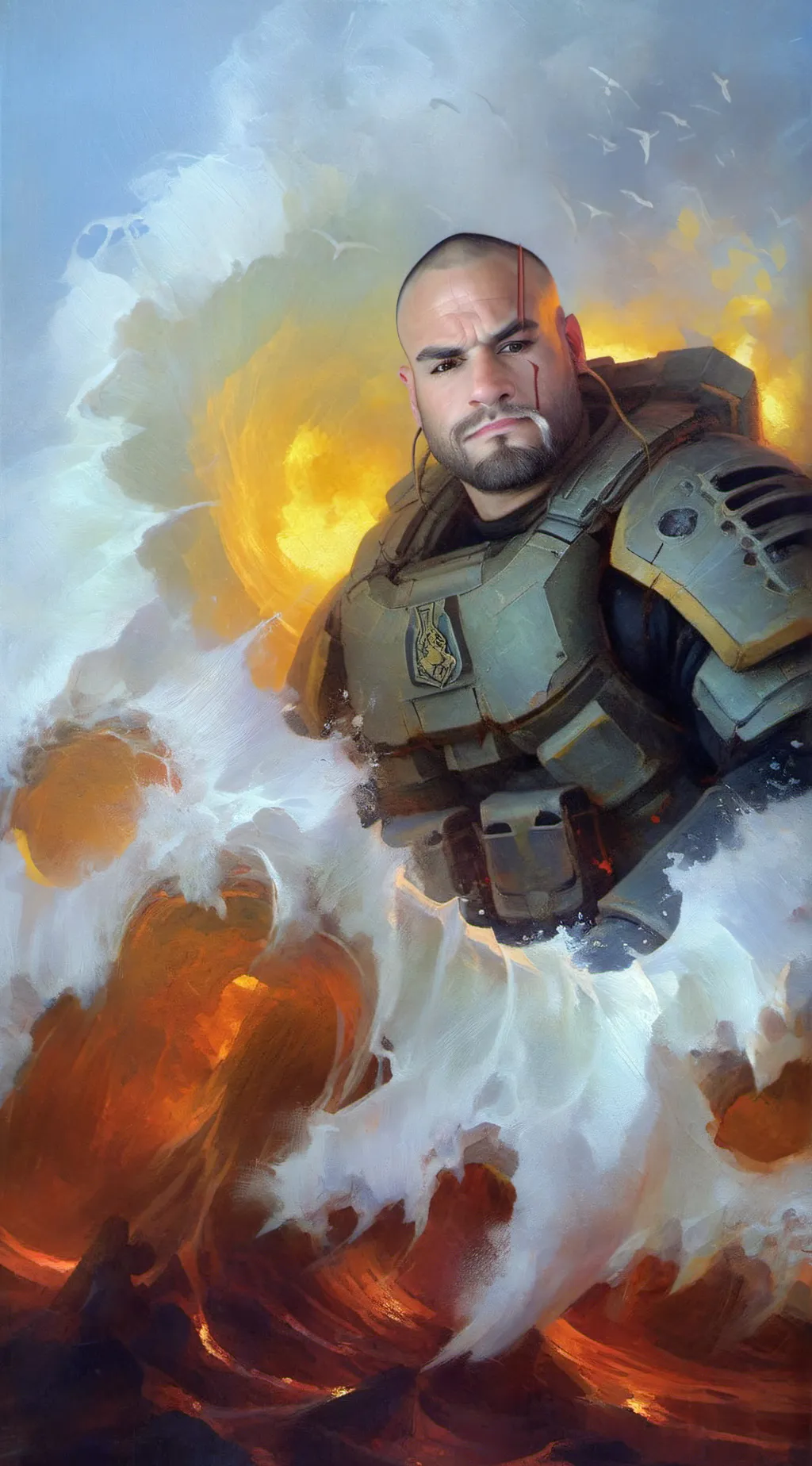 ai character: Draven  background