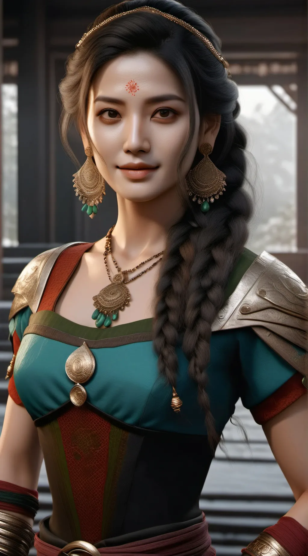 ai character: Kny modern au background