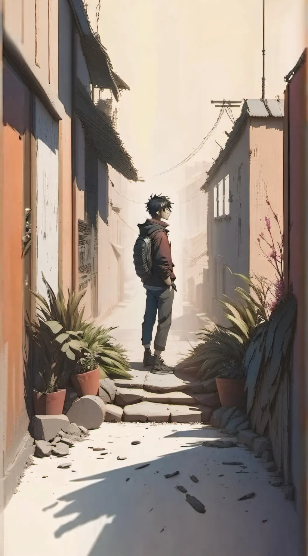 ai character: Deku x ochako background