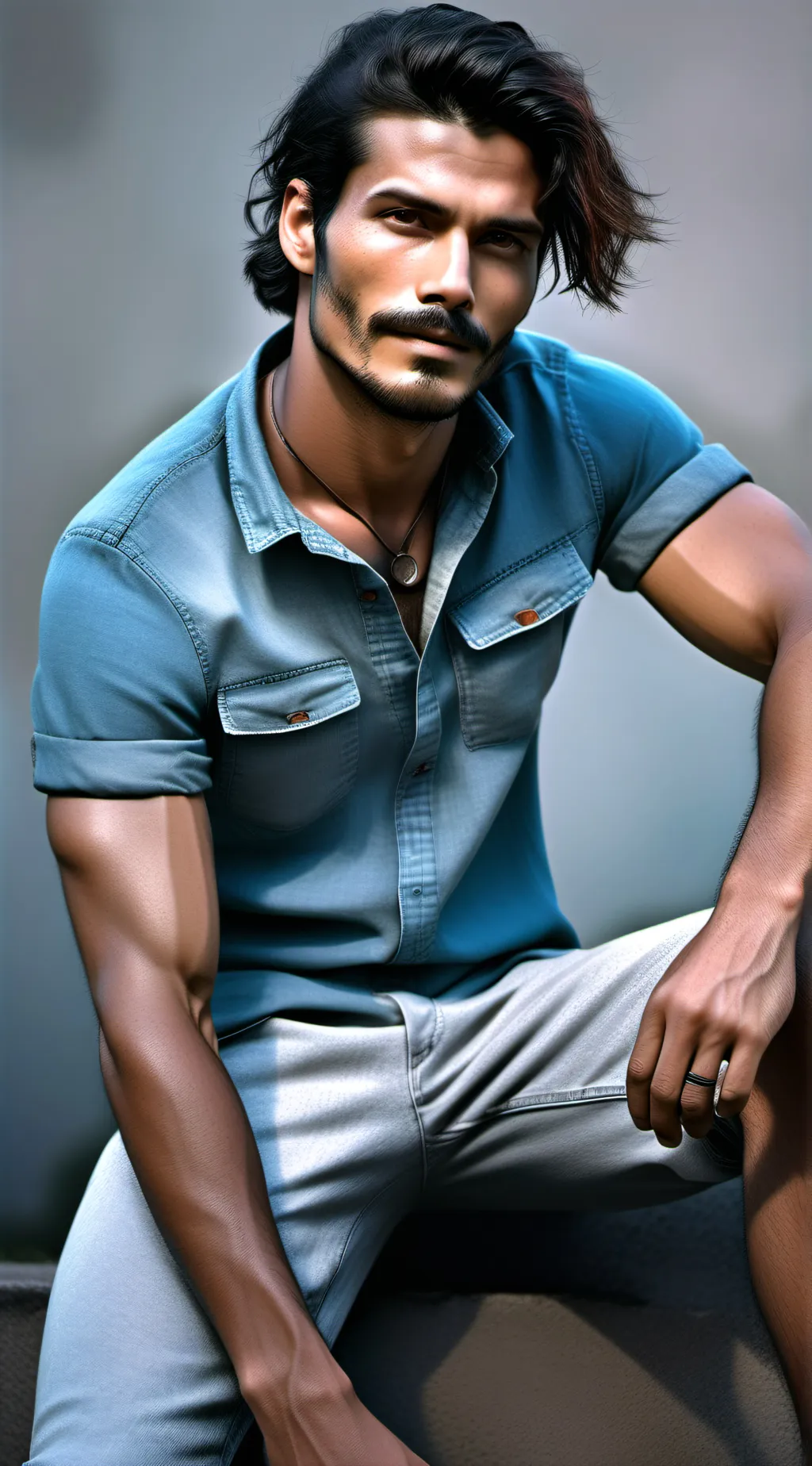 ai character: music background