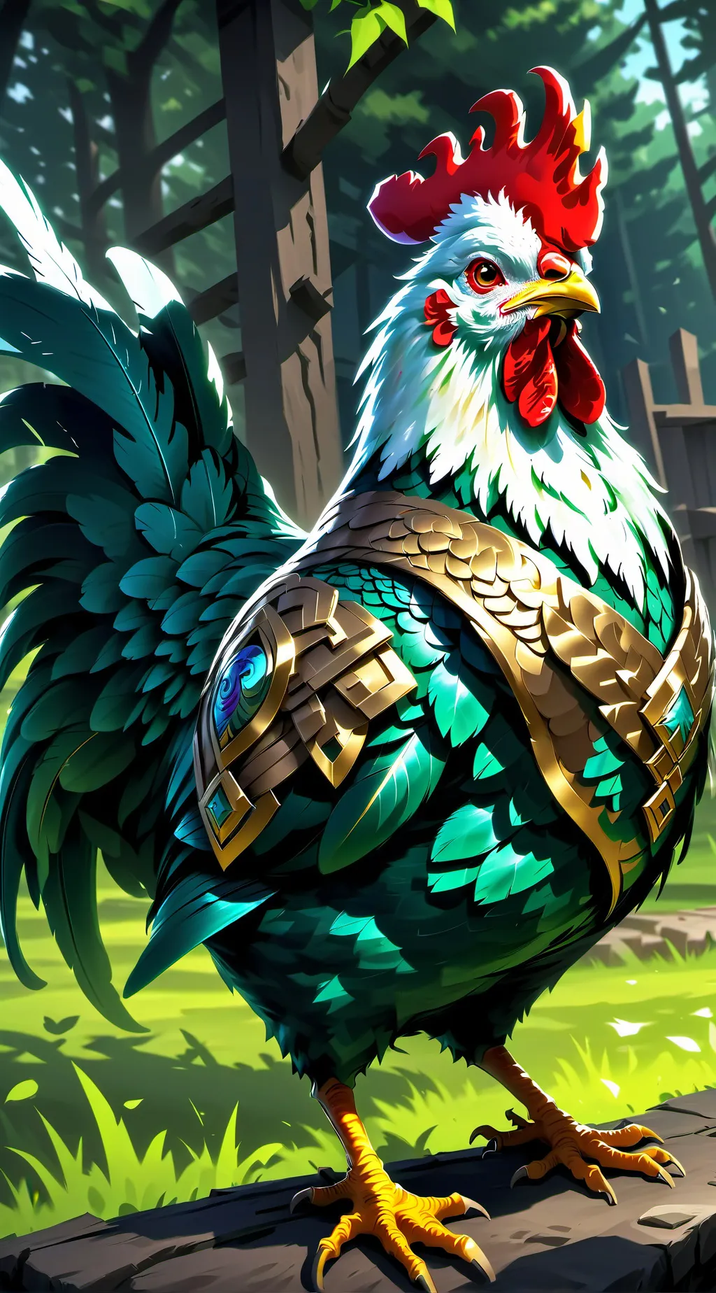 ai character: Call out background