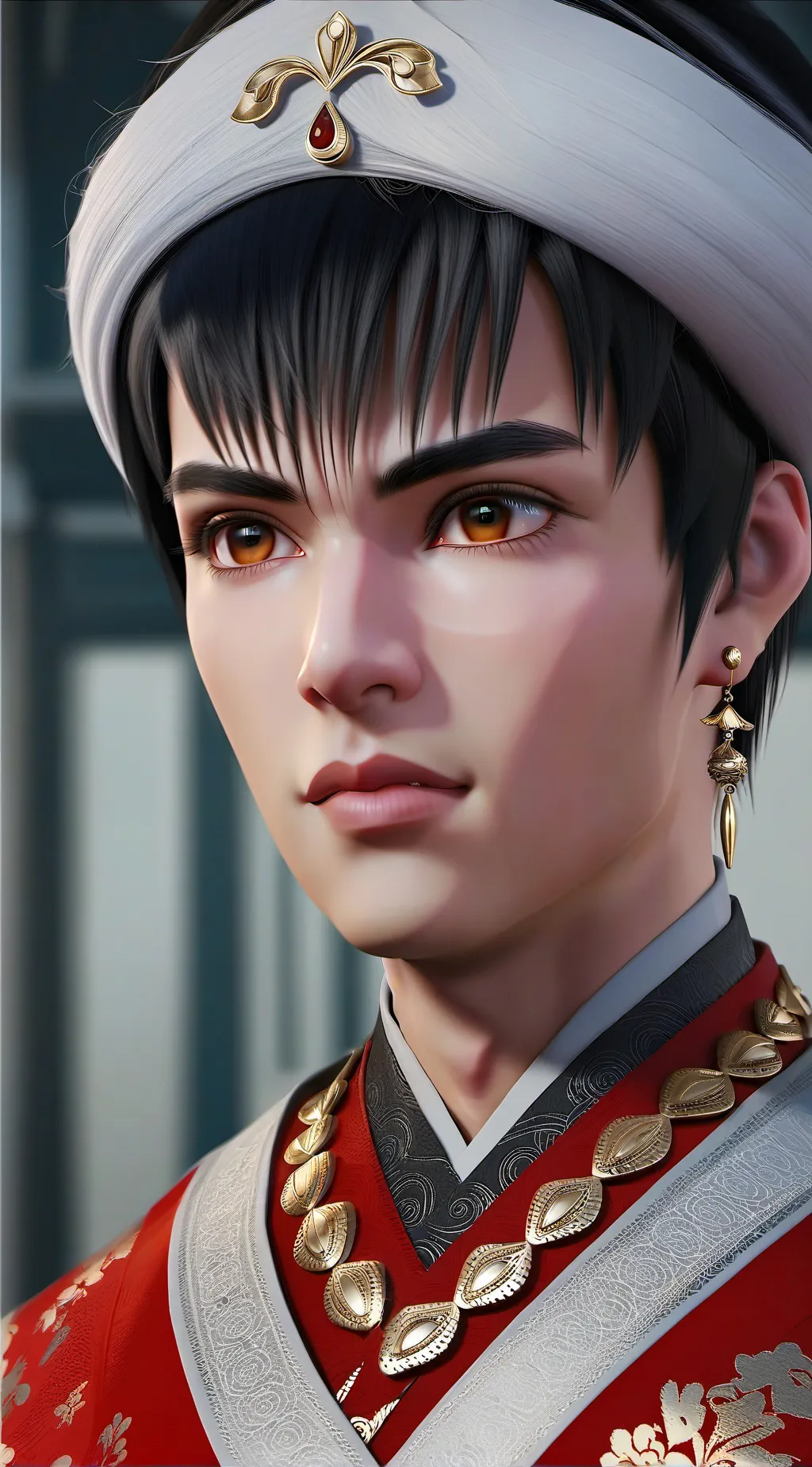 ai character: mo background