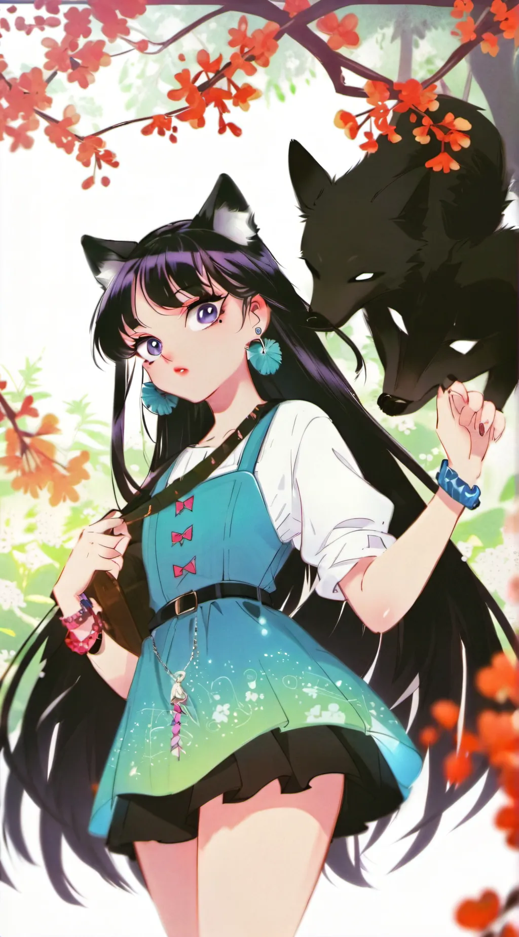 ai character: valantina background