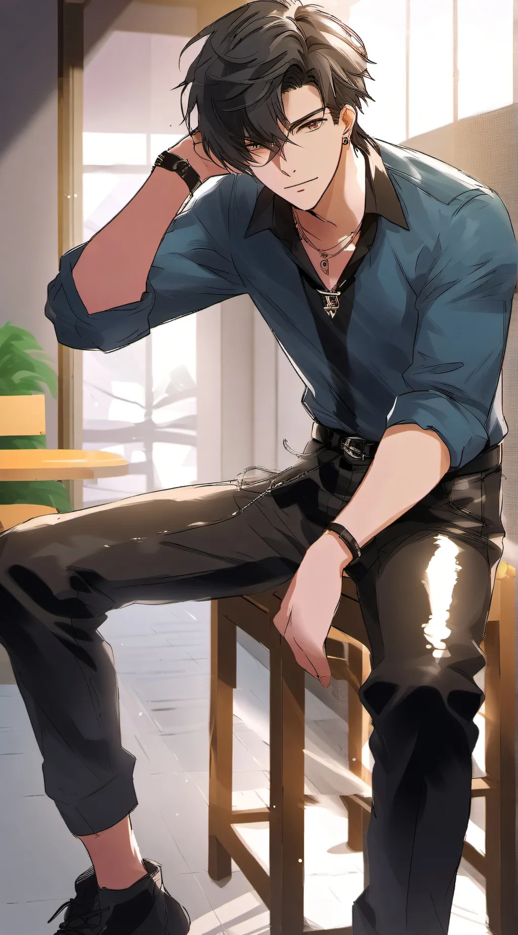 ai character: Luke background