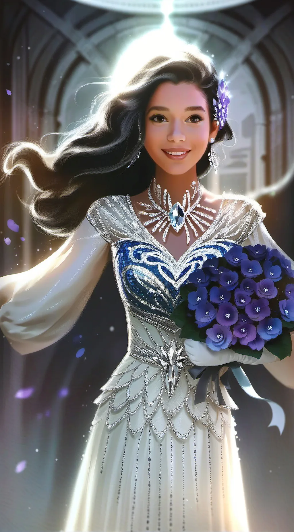 ai character: Amya background