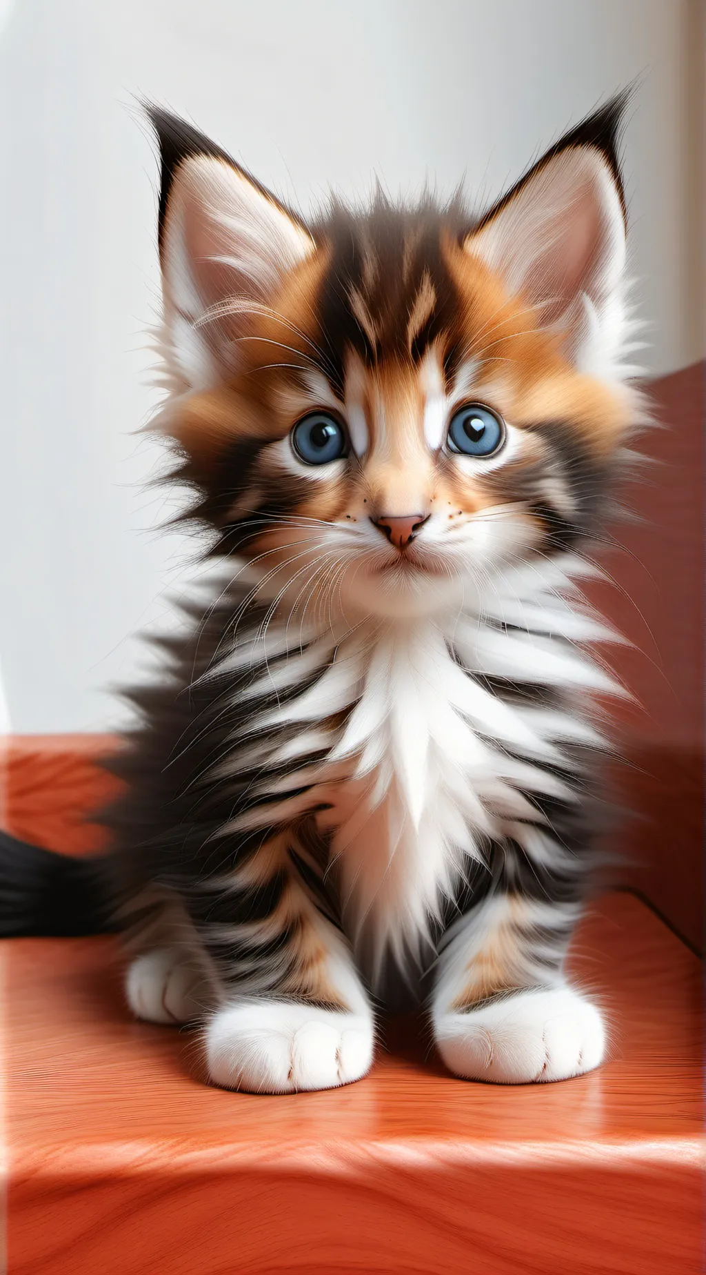 ai character: cat background