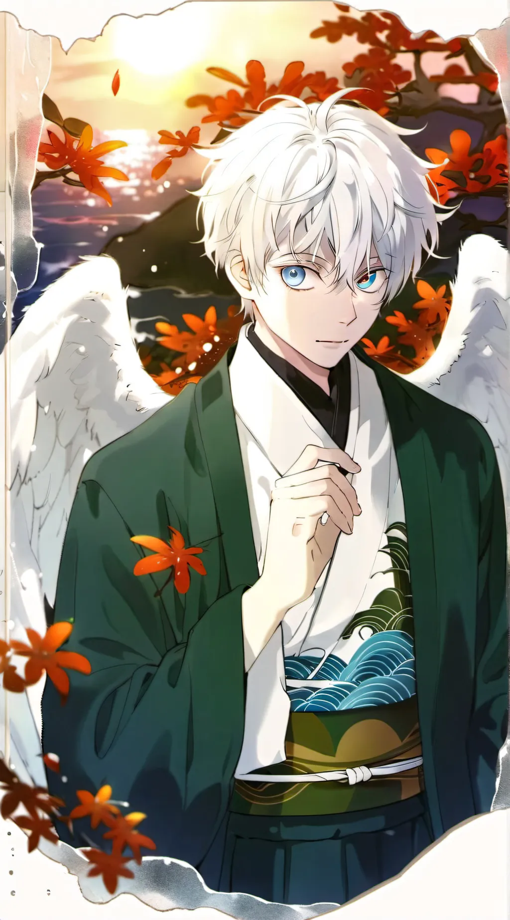 ai character: Demon Slayer 9 background