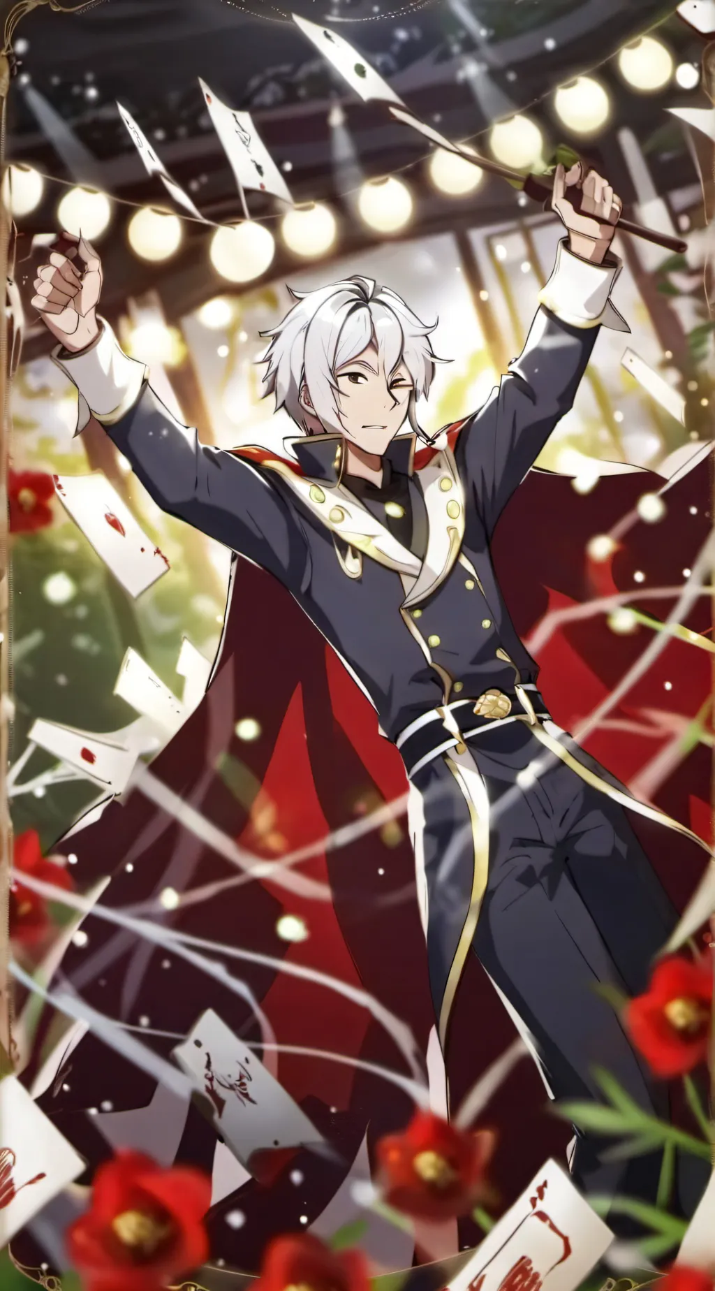 ai character: arnold background