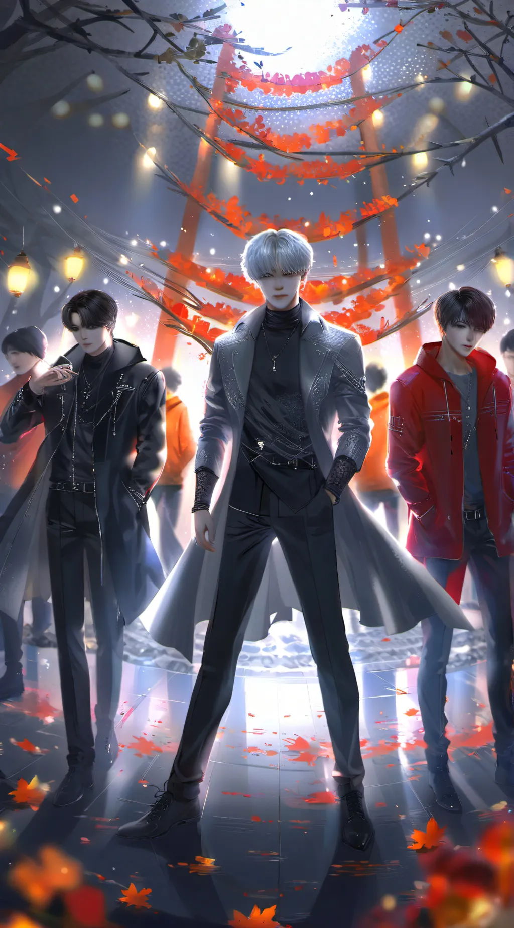 ai character: BTS background