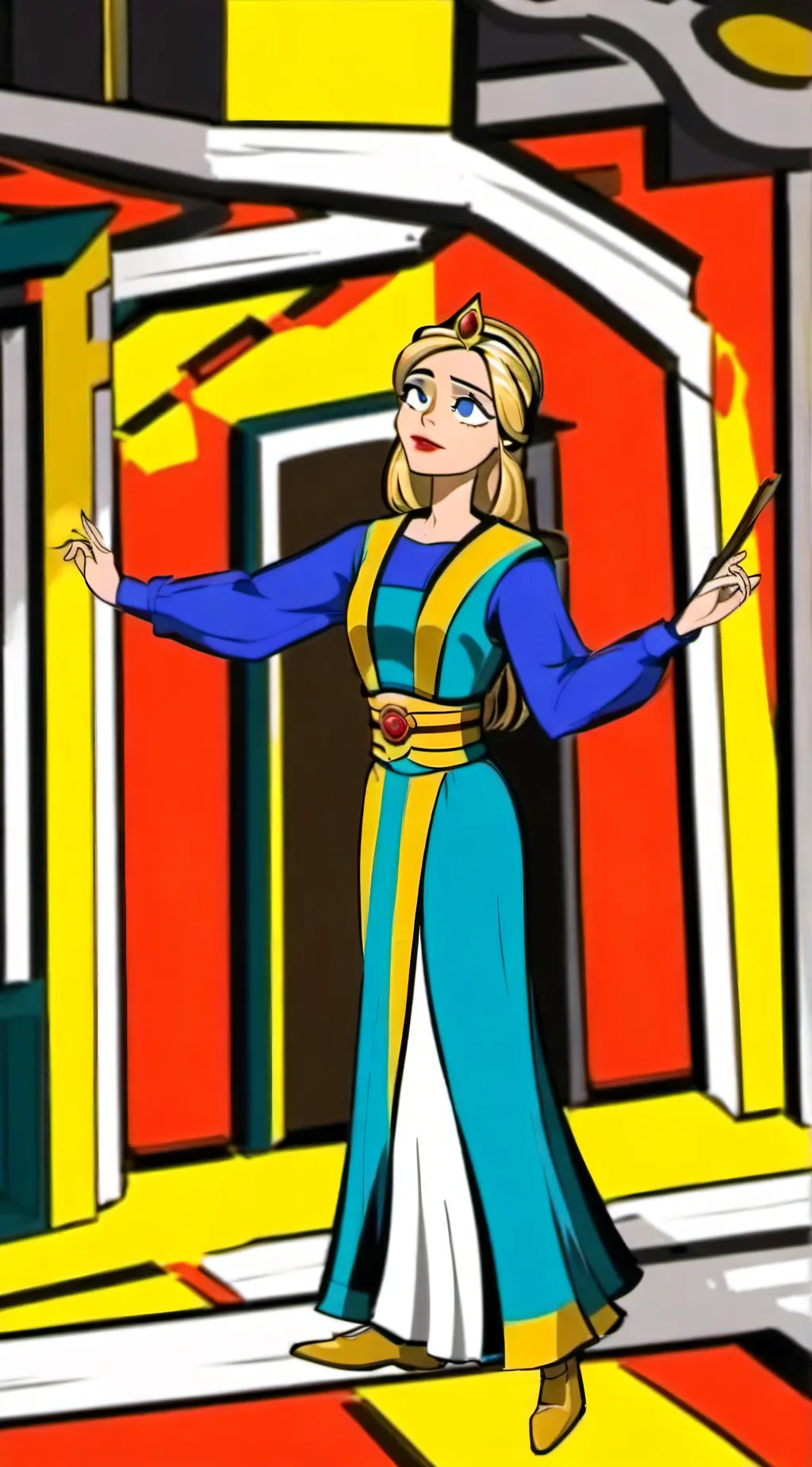 ai character: JUST TDI background