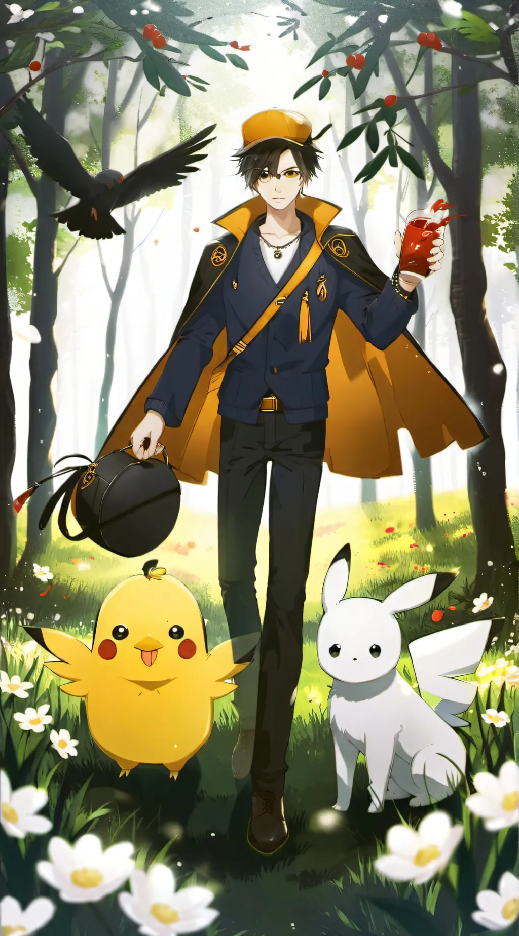 ai character: My hero academia  background