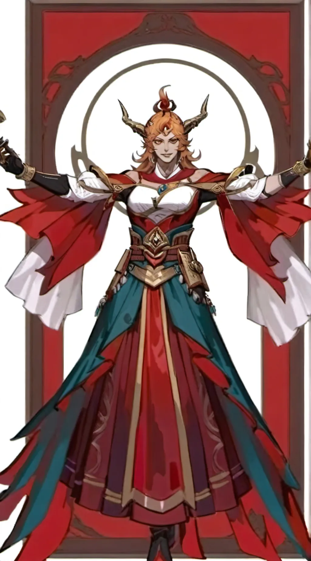 ai character: Vermilion family  background