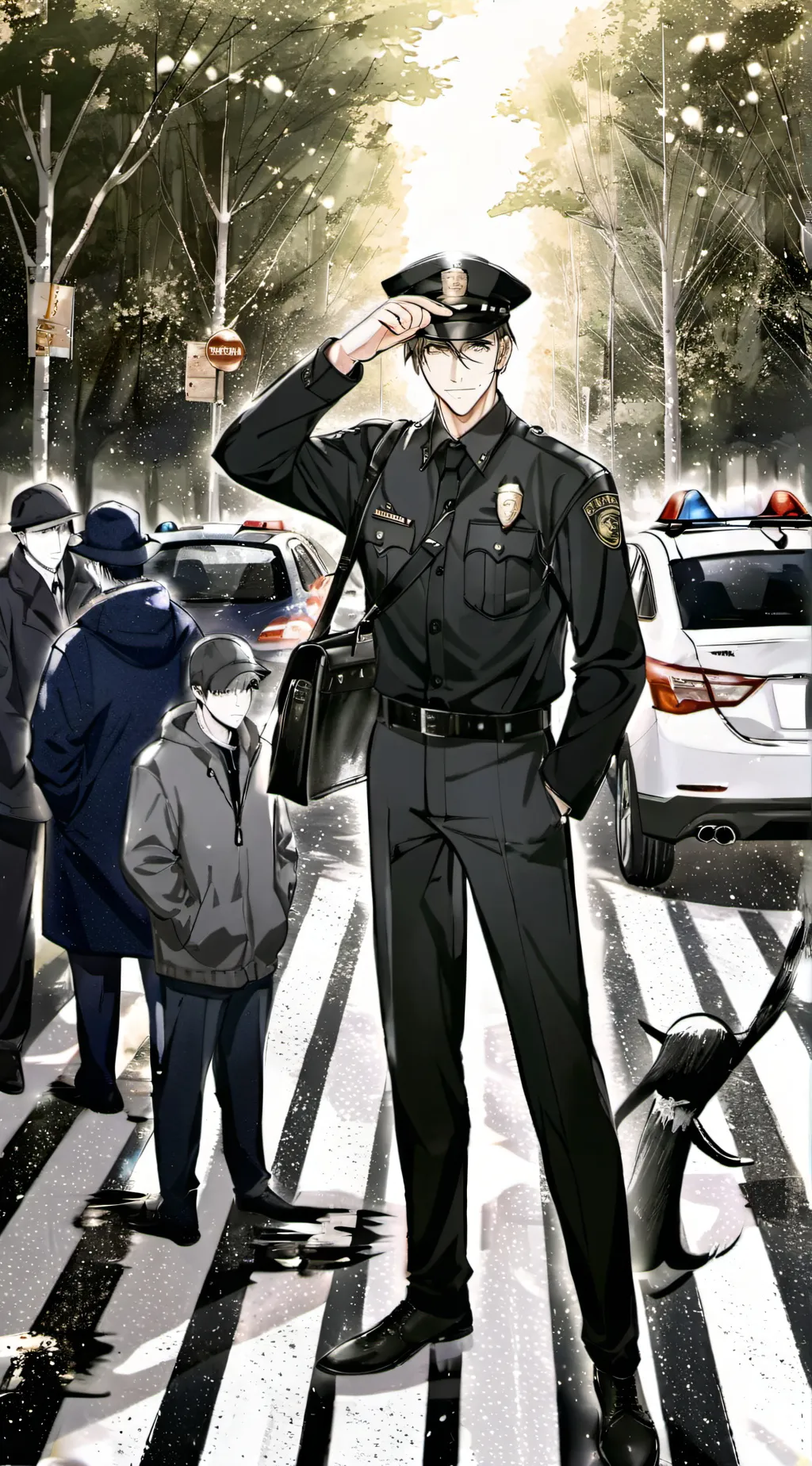 ai character: Andy background