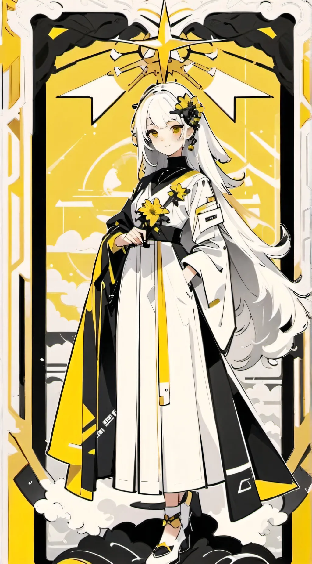 ai character: object showe background