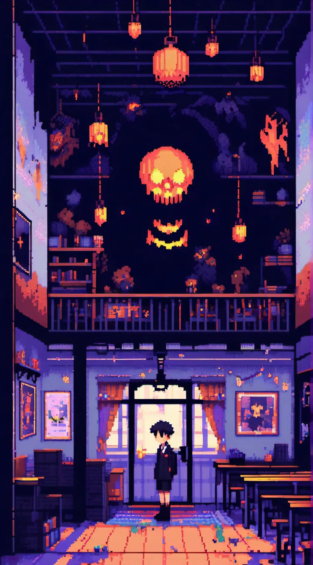 ai character: underworld high  background